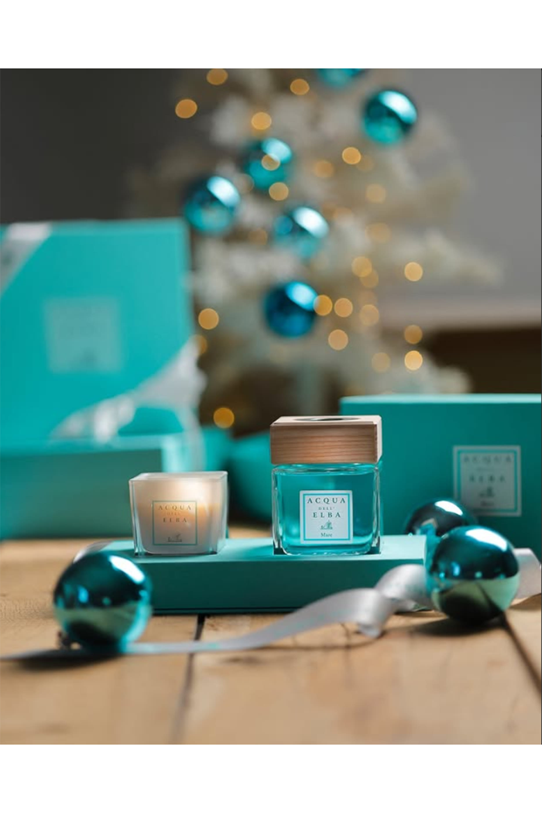 صندوق هدايا موزع عطر وشمعة ماري هوم