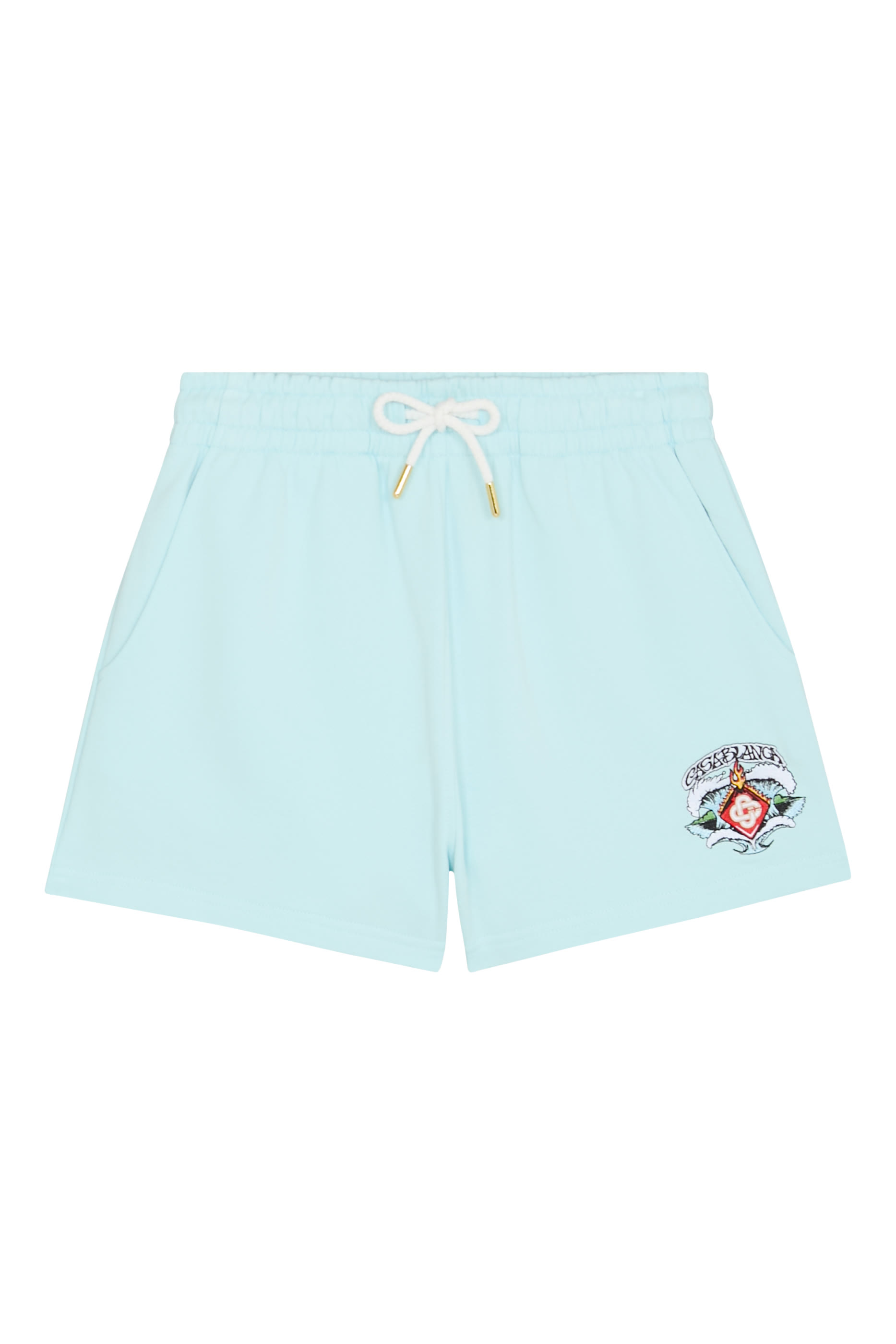 شورت كلاسيك بنقشة أمواج