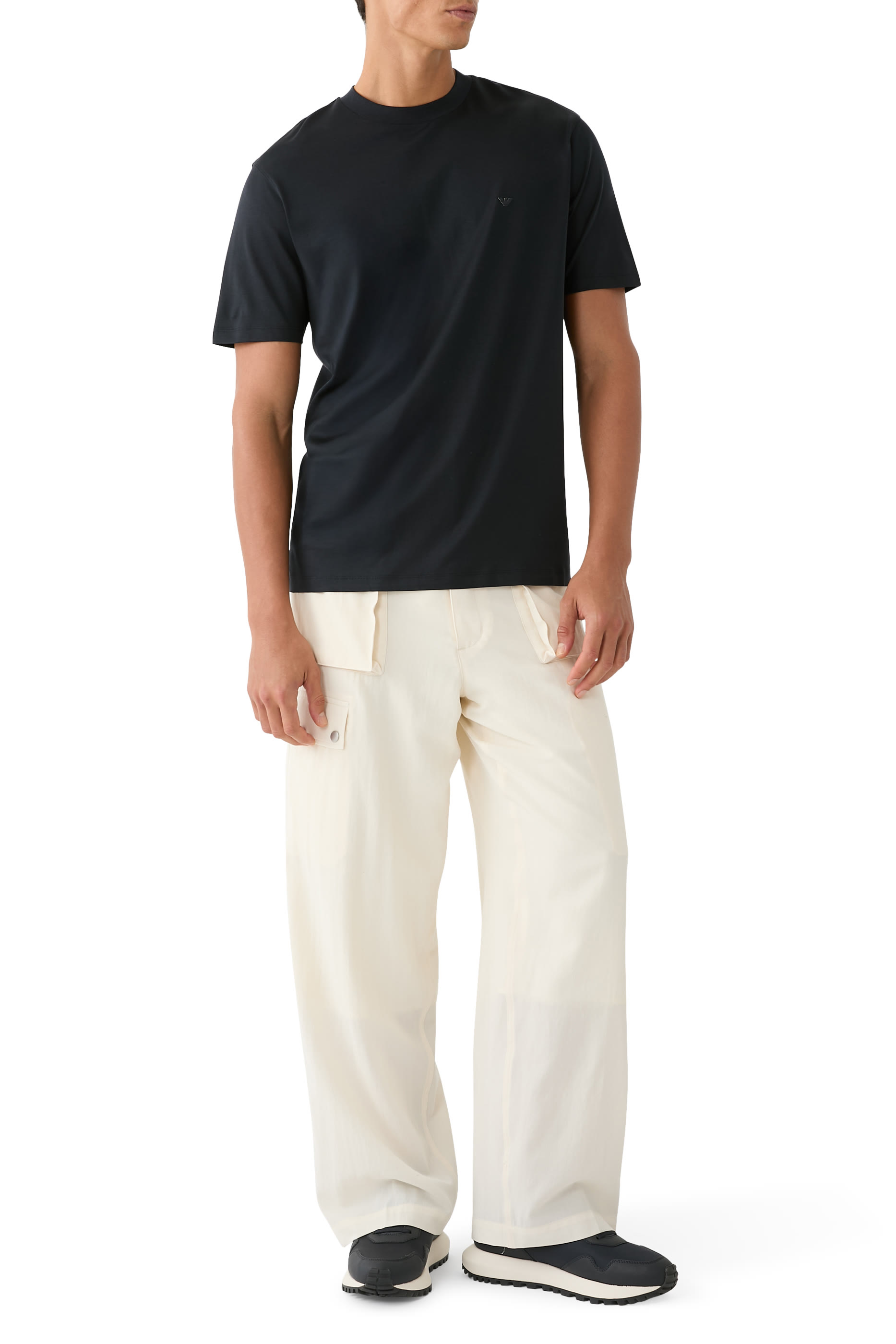 تيشيرت من التشكيلة الأساسية للسفر مزيج لايوسيل وجيرسيه