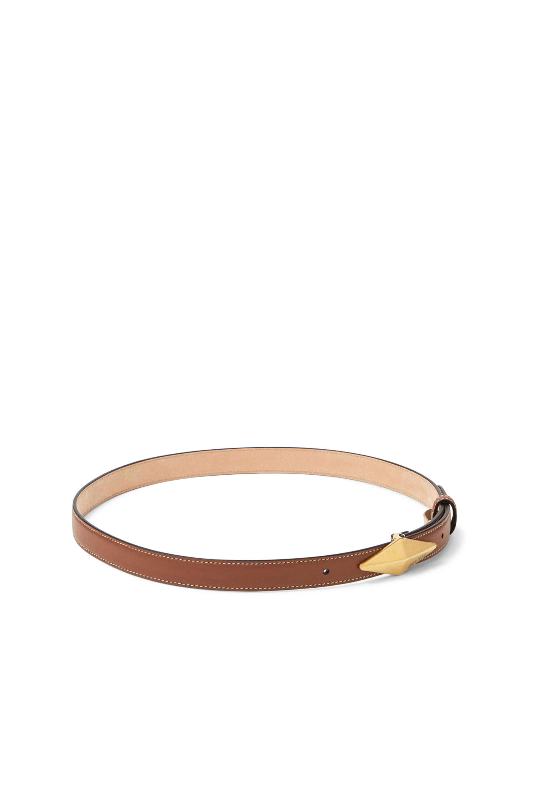 حزام دياموند بمشبك جلد عجل