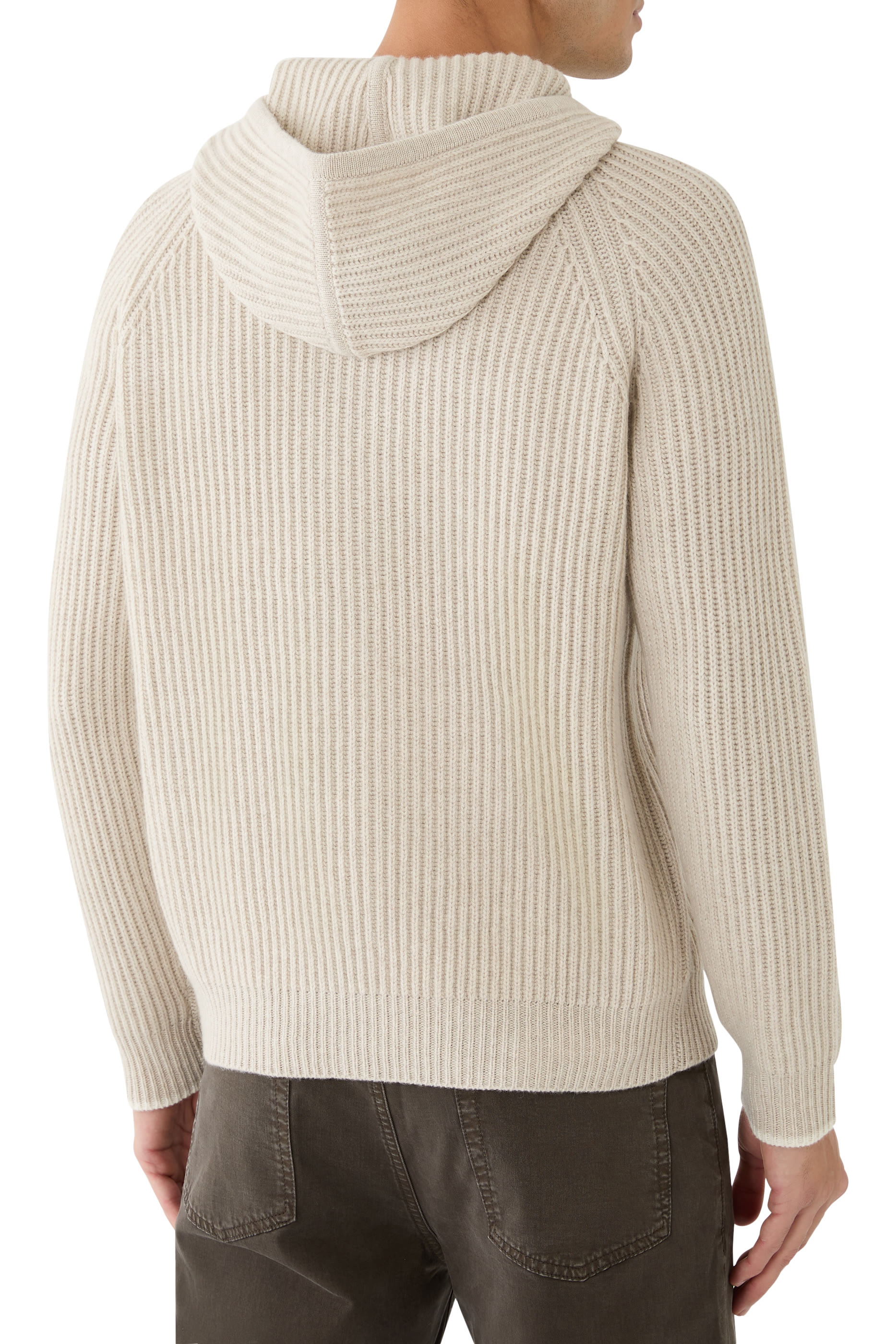 كارديجان بسحاب وغطاء رأس