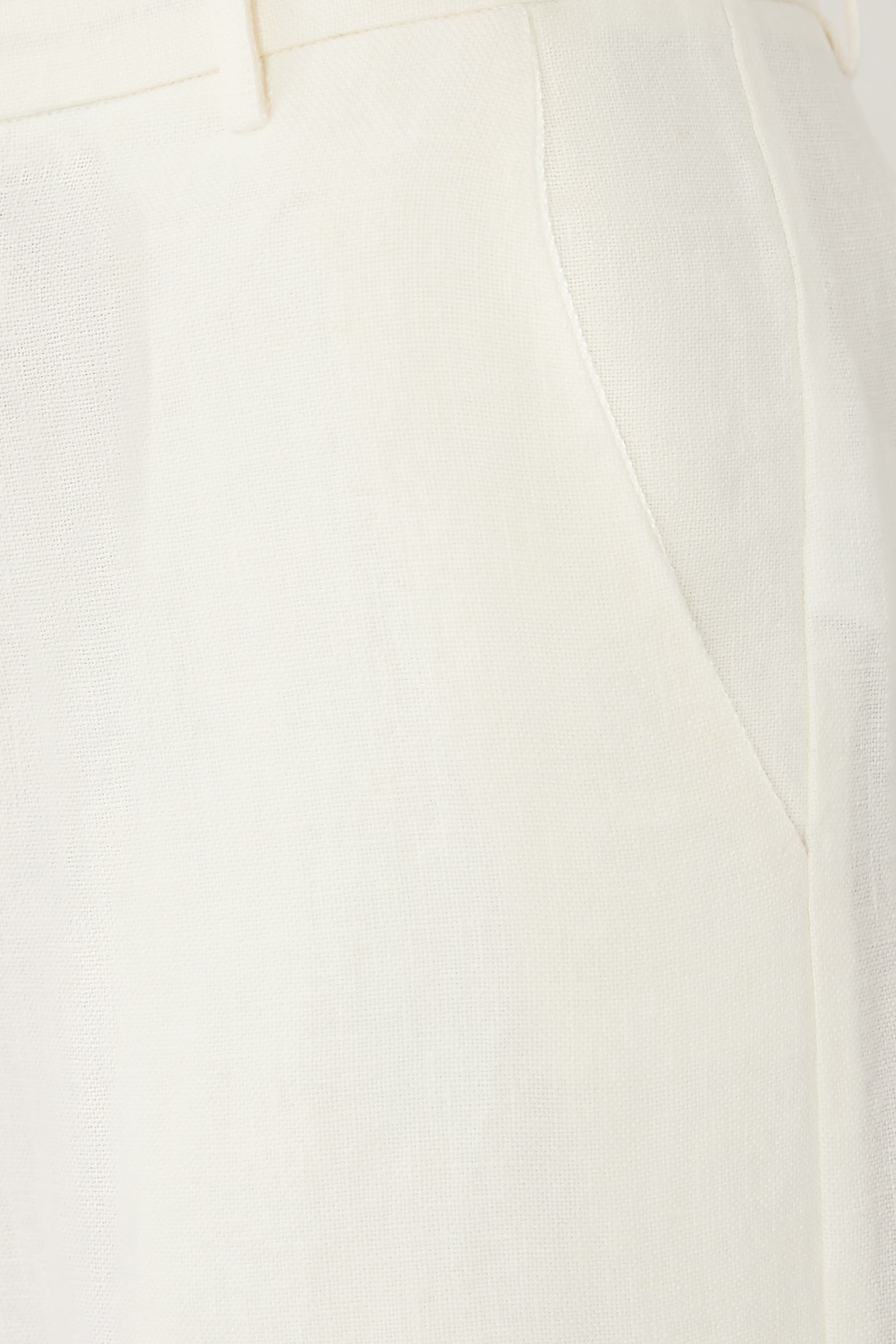 بنطال كارتر بحزام خصر رفيع