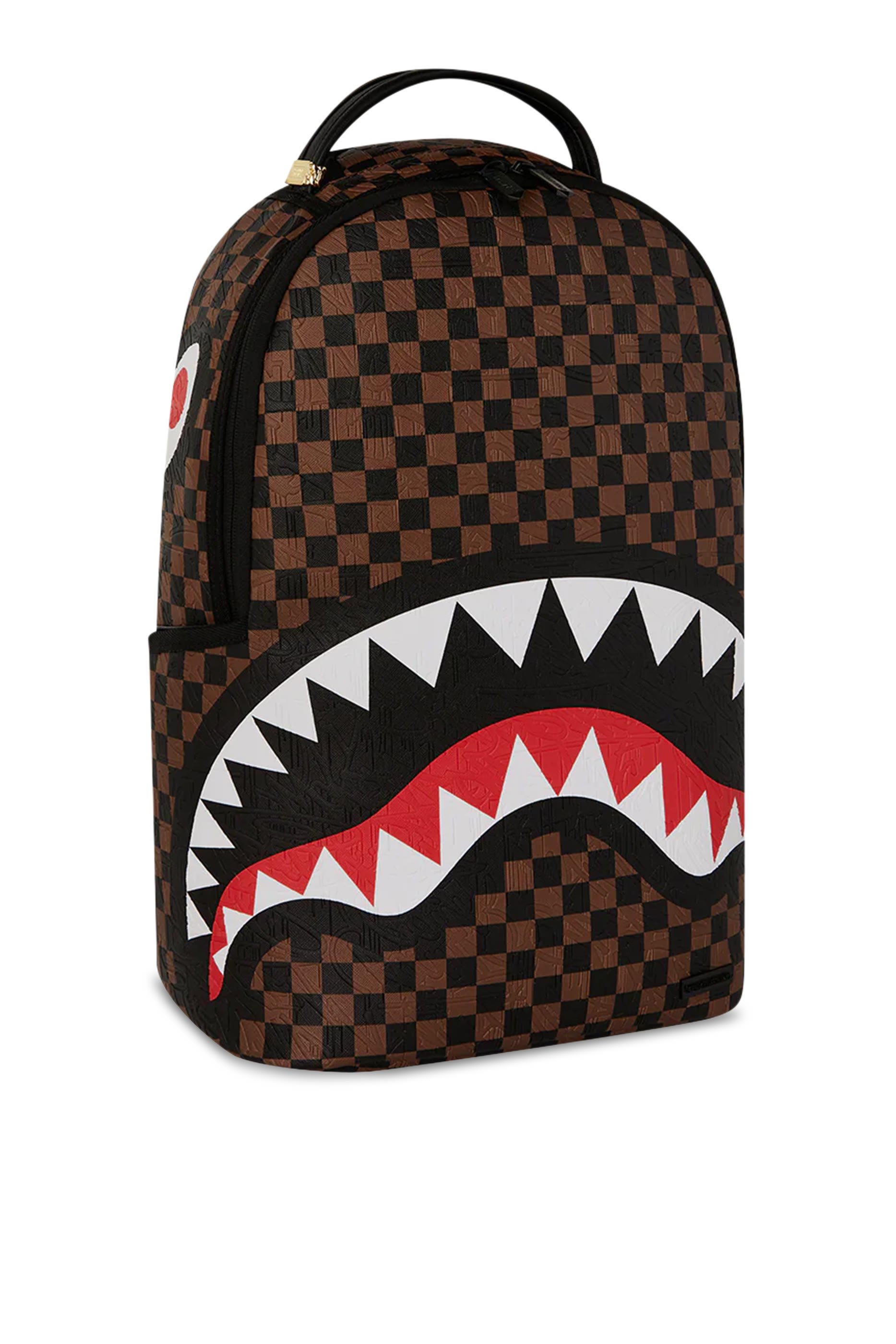 حقيبة ظهر بنقشة مربعات للأطفال