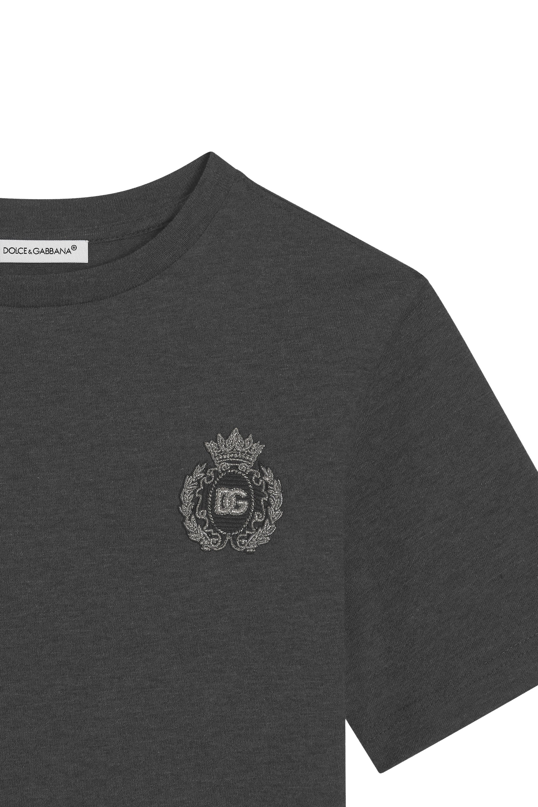 تيشيرت برقعة شعار الماركة جيرسيه للأطفال