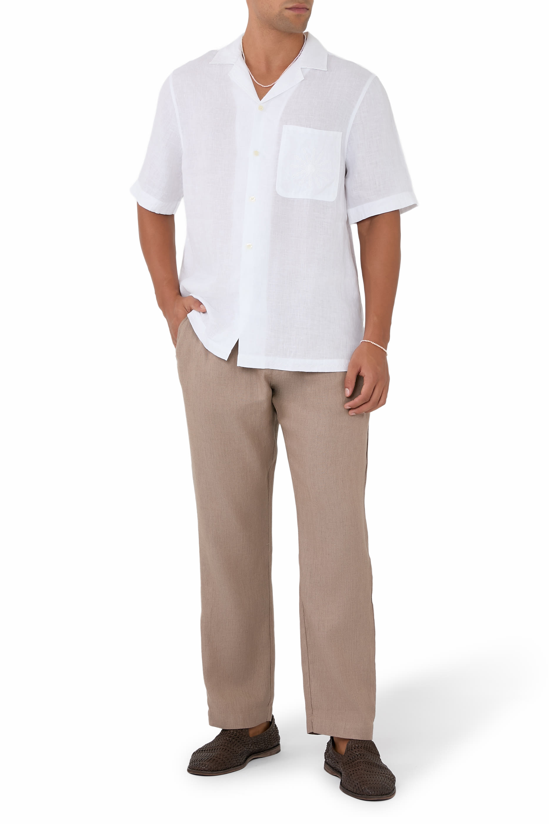 قميص ألفس كتان