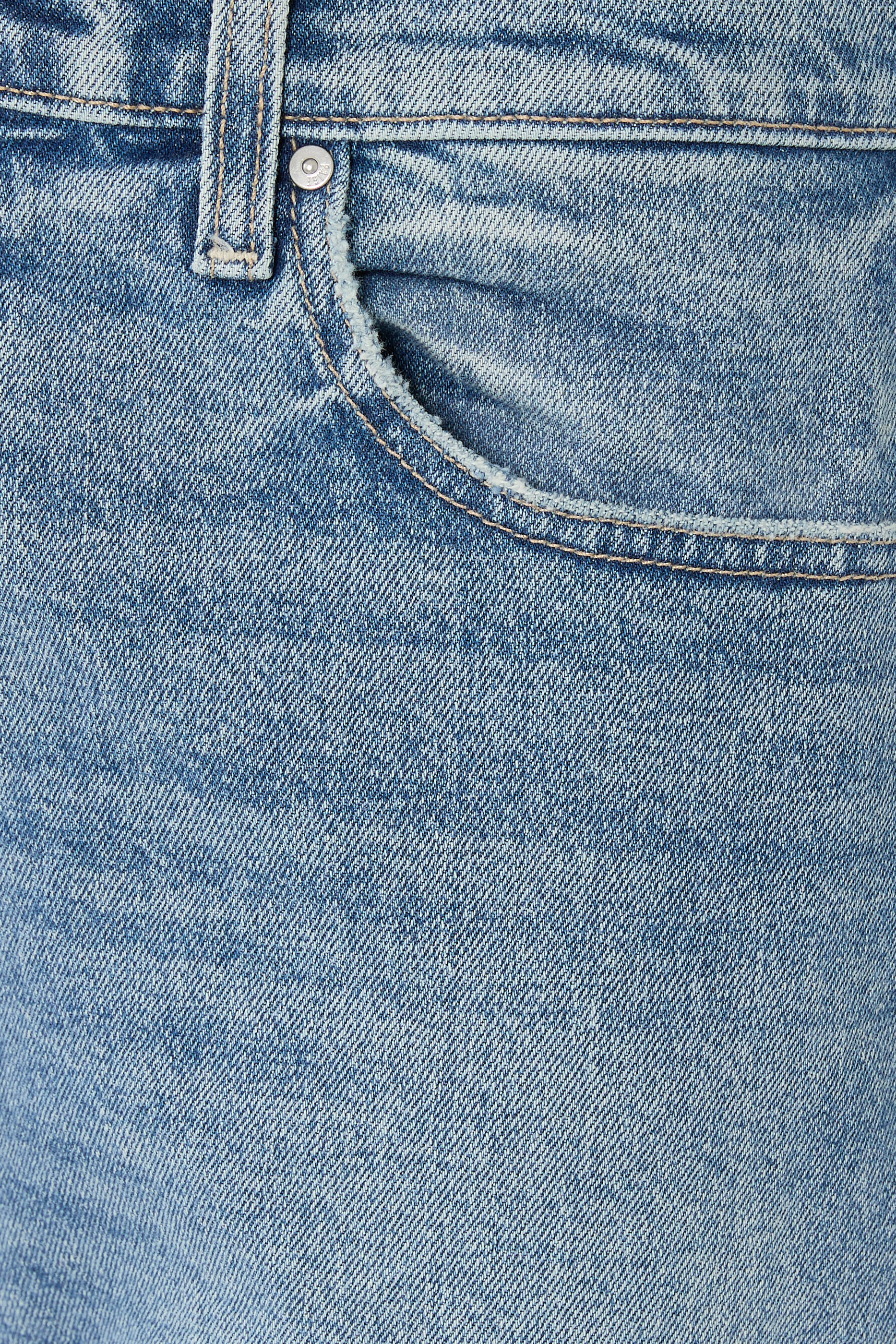 بنطال جينز مورغان بقصة مستقيمة بطول الكاحل