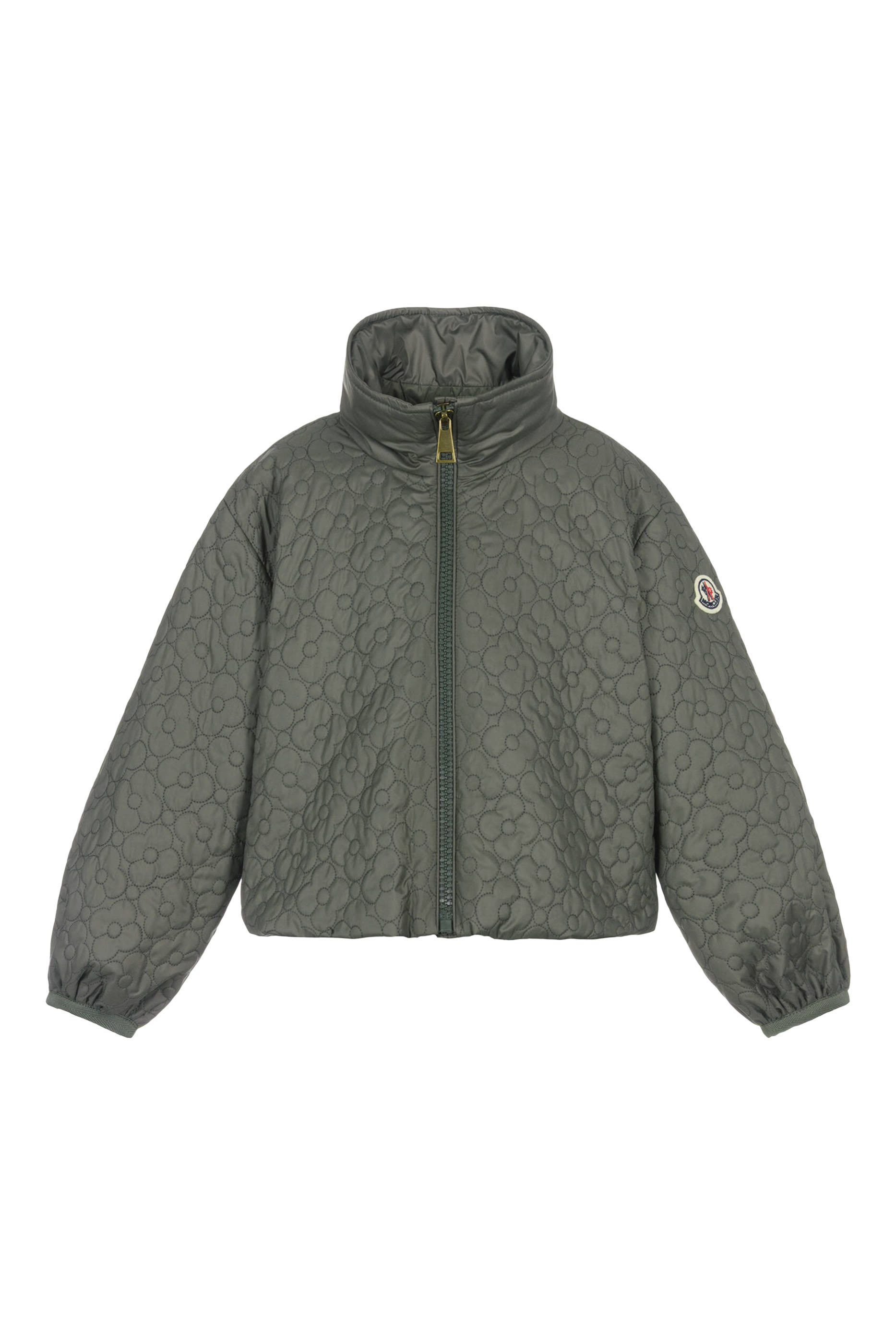 جاكيت كاميليا بتصميم مبطن مزين بنقشة أزهار للأطفال