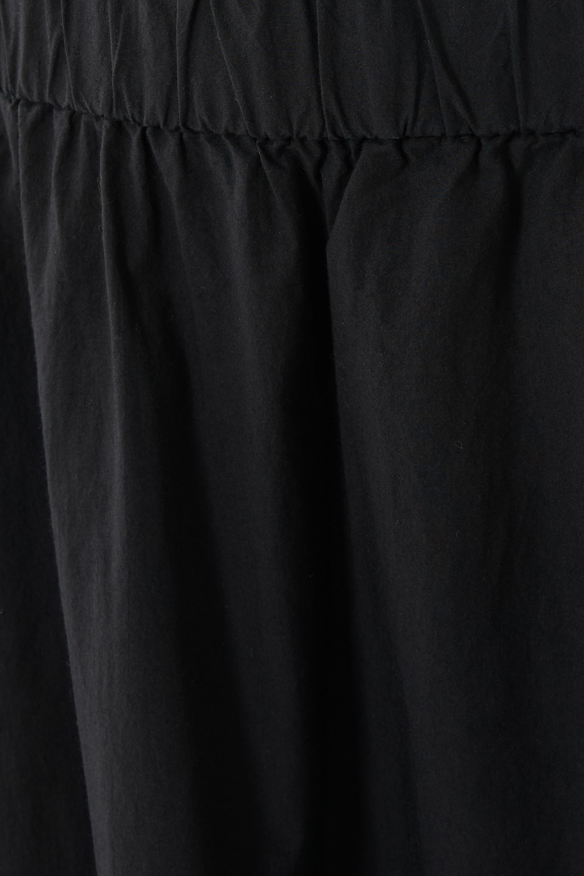 تنورة بقصة على شكل حرف A ولون باهت قماش بوبلين قطني عضوي