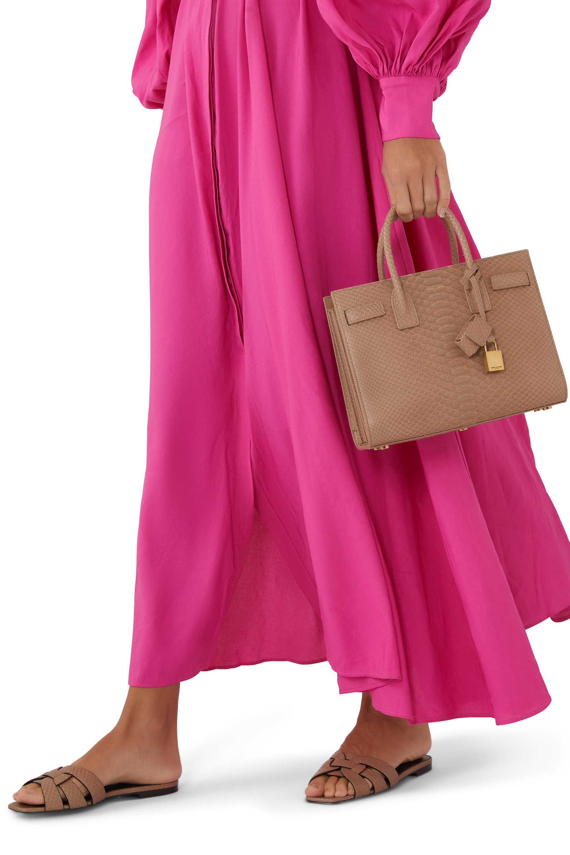 حذاء مفتوح تريبيوت بكعب مسطح