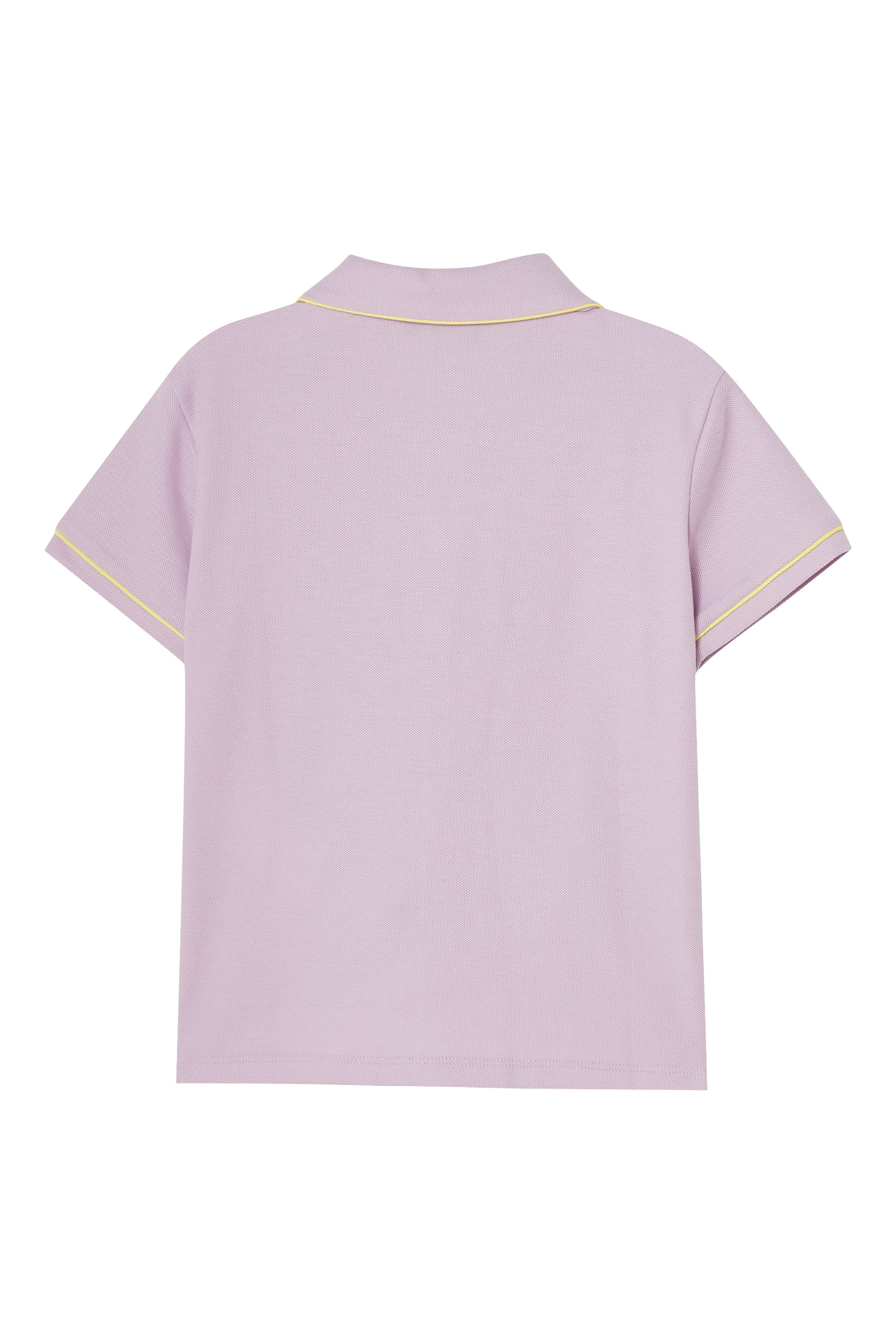 قميص بولو برقعة شعار الماركة للأطفال