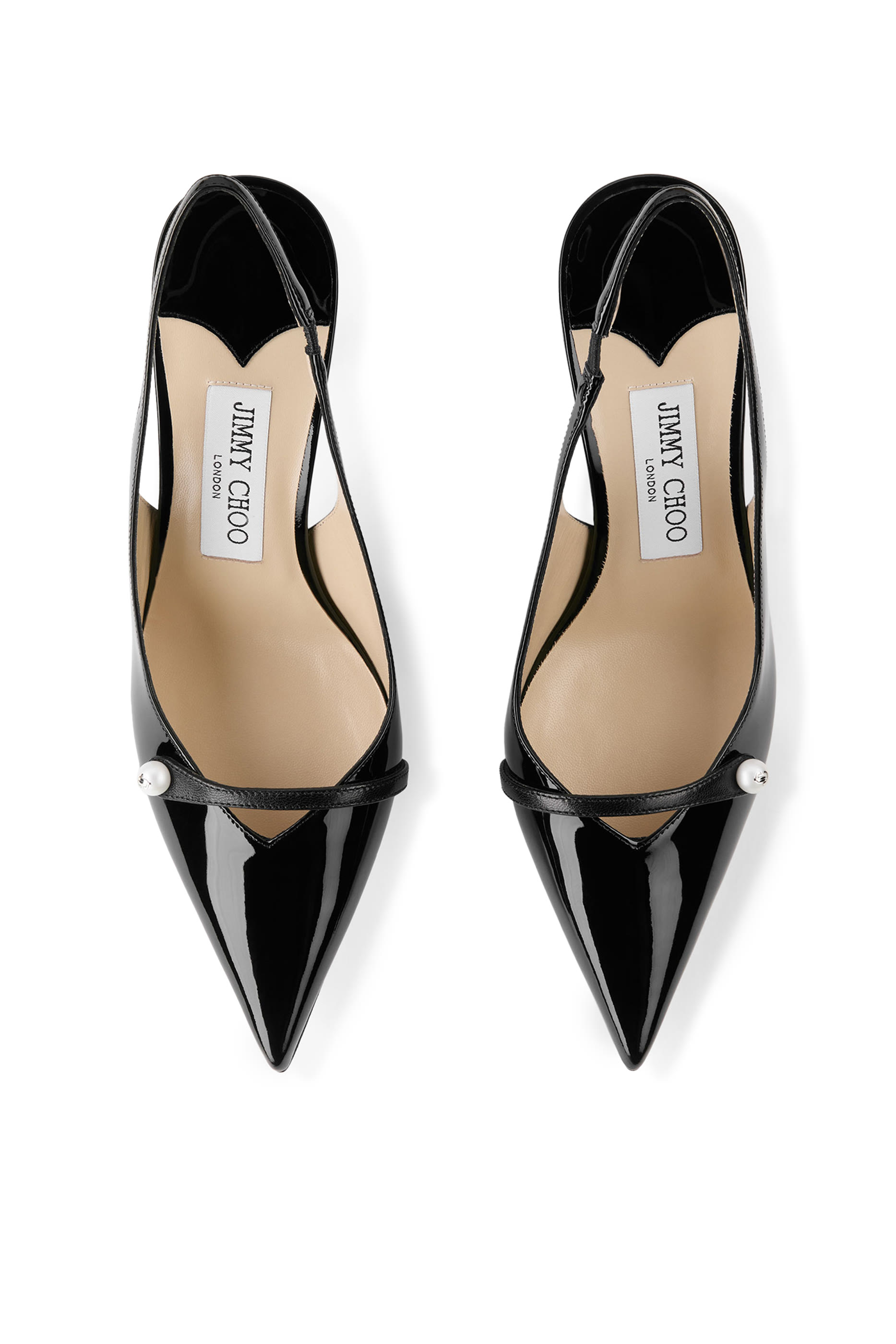 حذاء كلاسيكي أميتا 85 بسير خلفي جلد