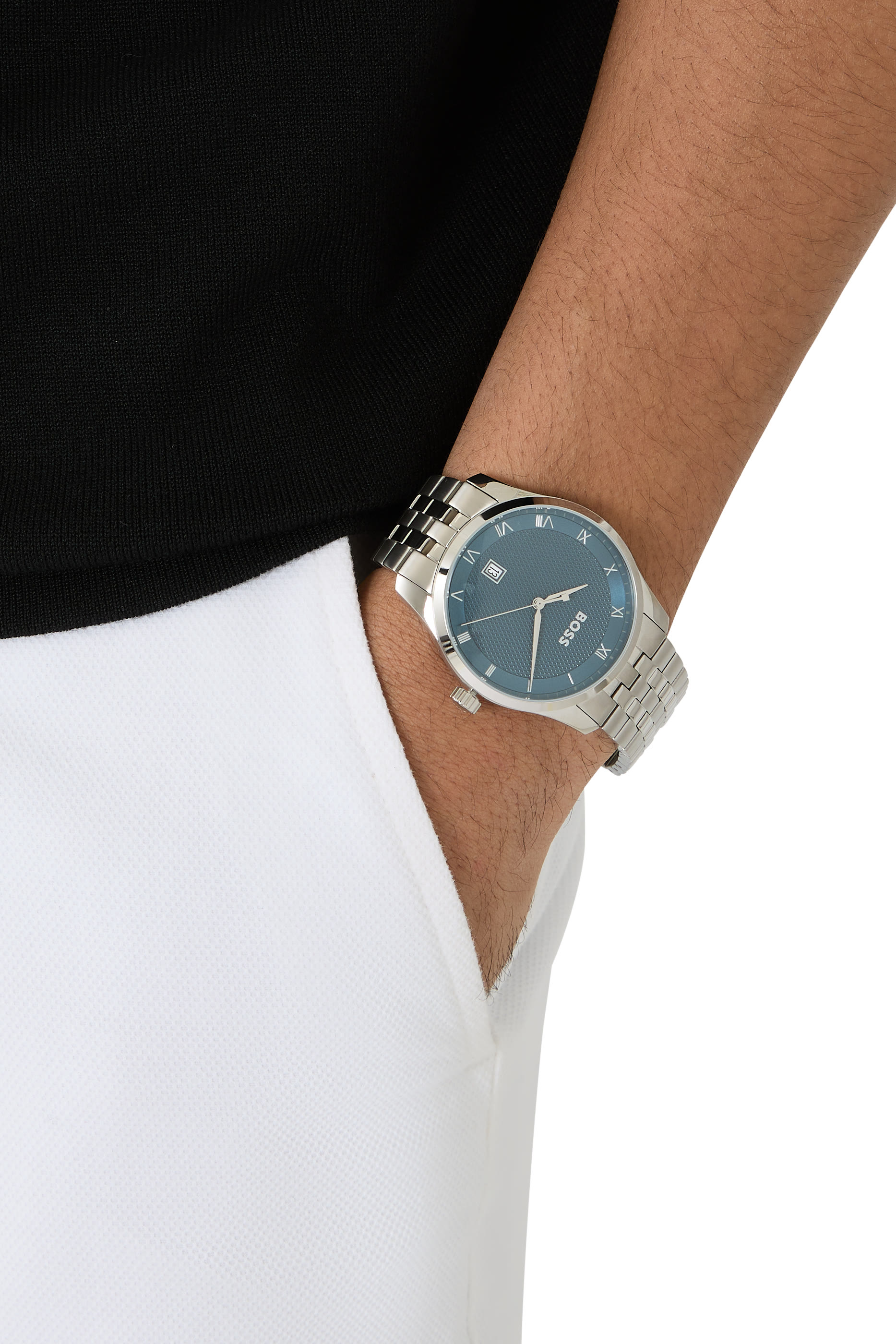 مجموعة هدية حافظة البطاقات ساعة برينسبل وحافظة بطاقات