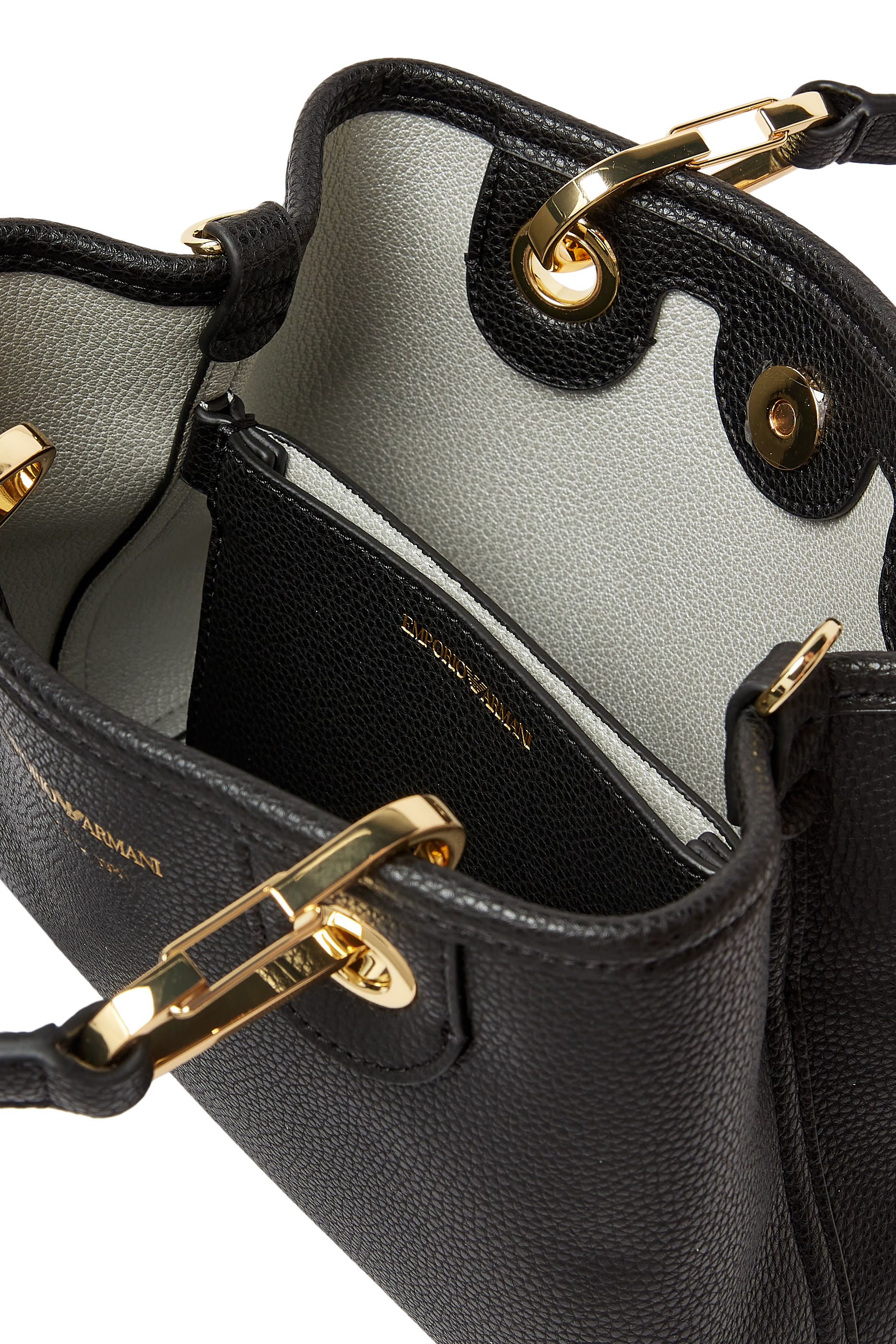 حقيبة يد ماي إي أي صغيرة بطبعة جلد غزال