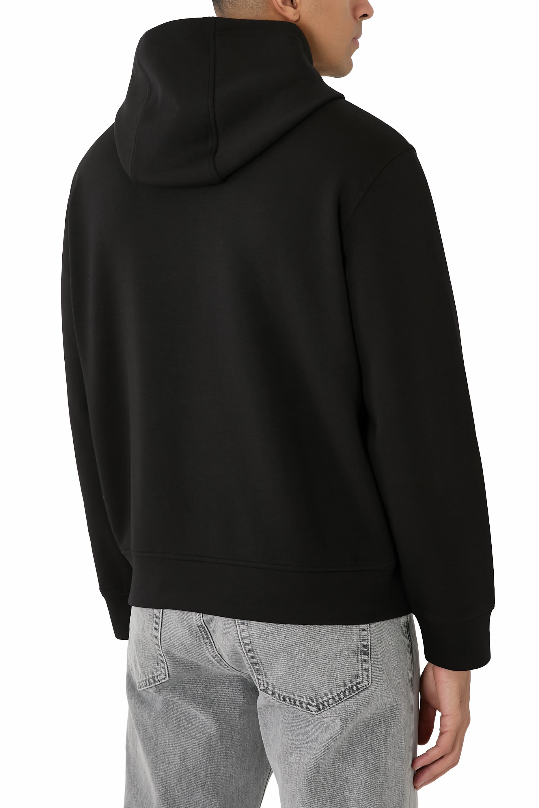 سويت شيرت بشعار الماركة بحجم صغير