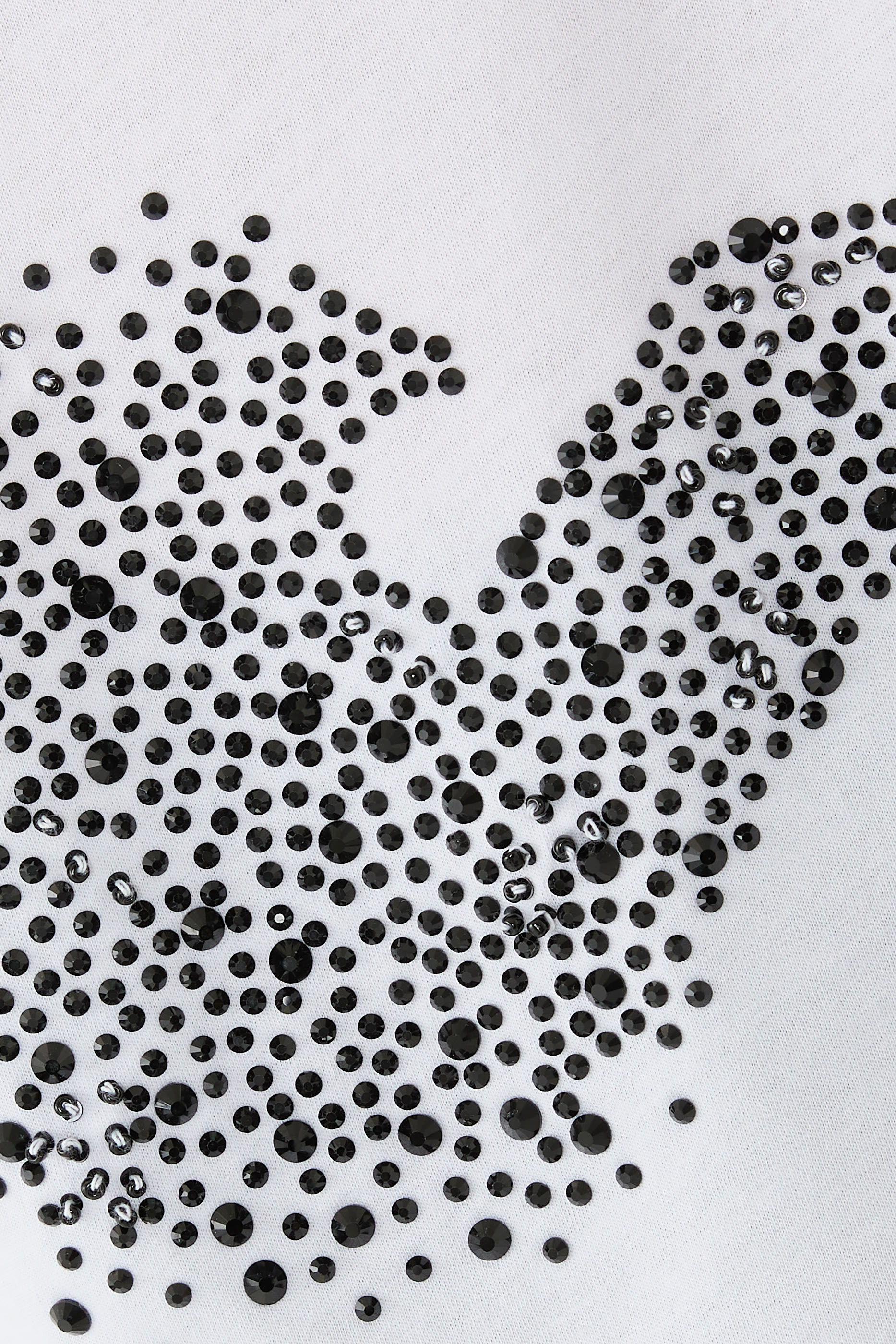 Rhinestone Eagle Logo Jersey T-Shirt