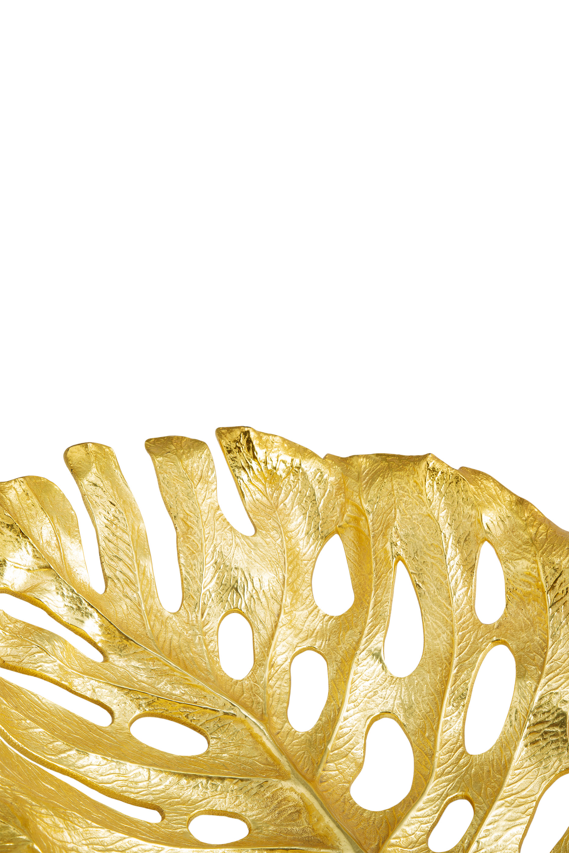 قطعة ديكور مركزية بتصميم  أوراق المونستيرا