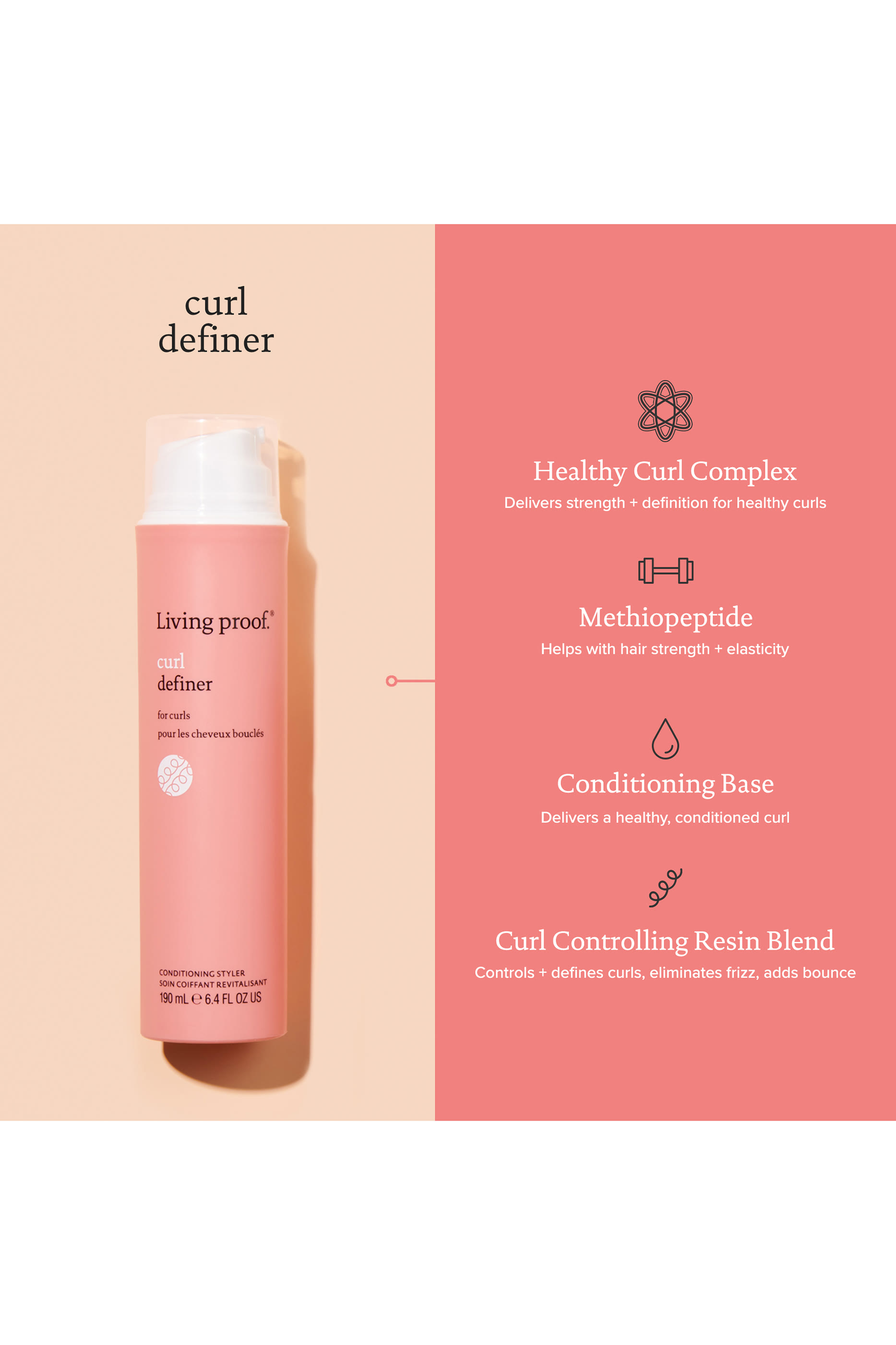 بلسم لتحسين مظهر الشعر المموج