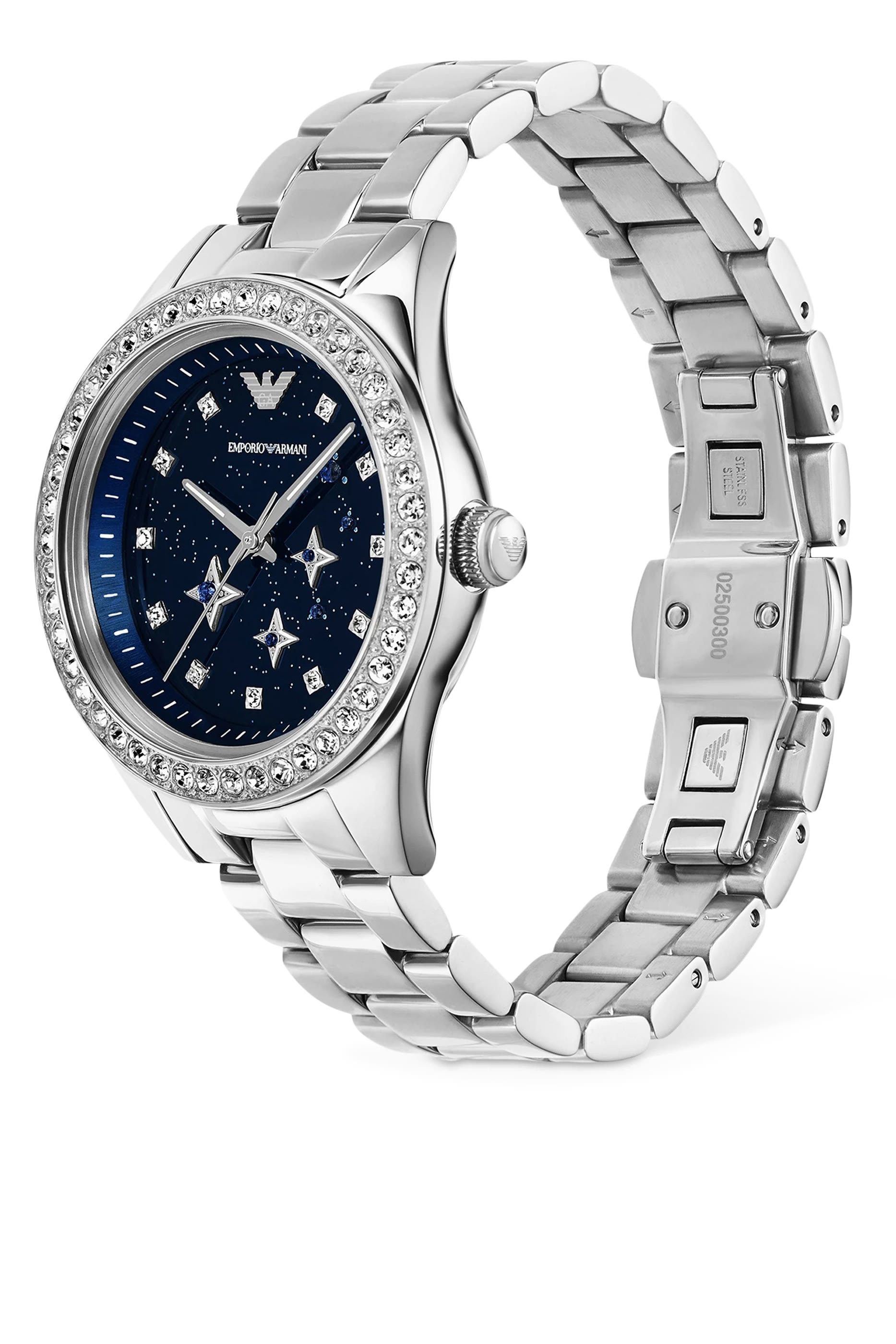 ساعة ليو ستانلس ستيل