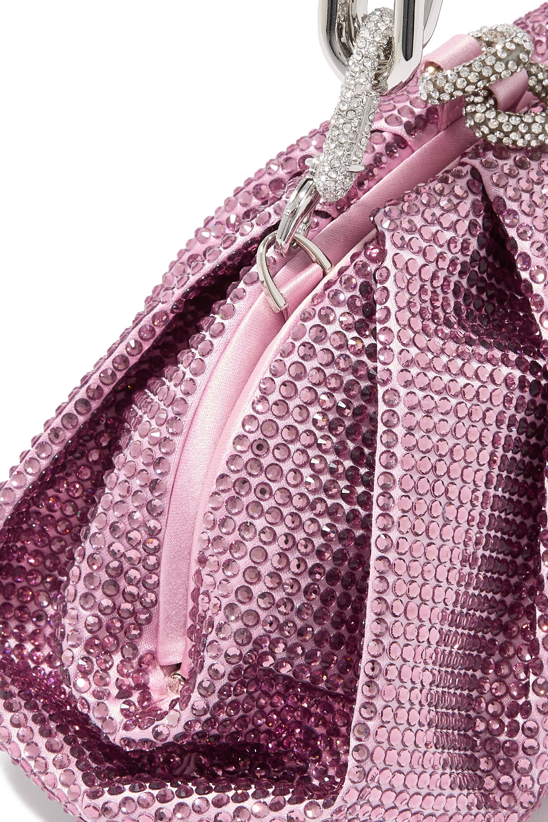 حقيبة جيما بروسيكو مرصعة بكريستال