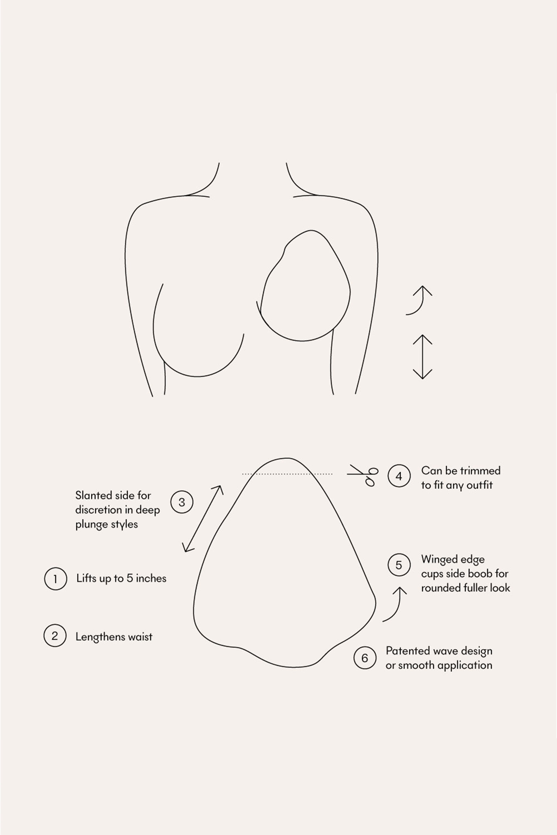 طقم حمالات صدر جايم تشاينجر لرفع ونحت الصدر، 4 أزواج