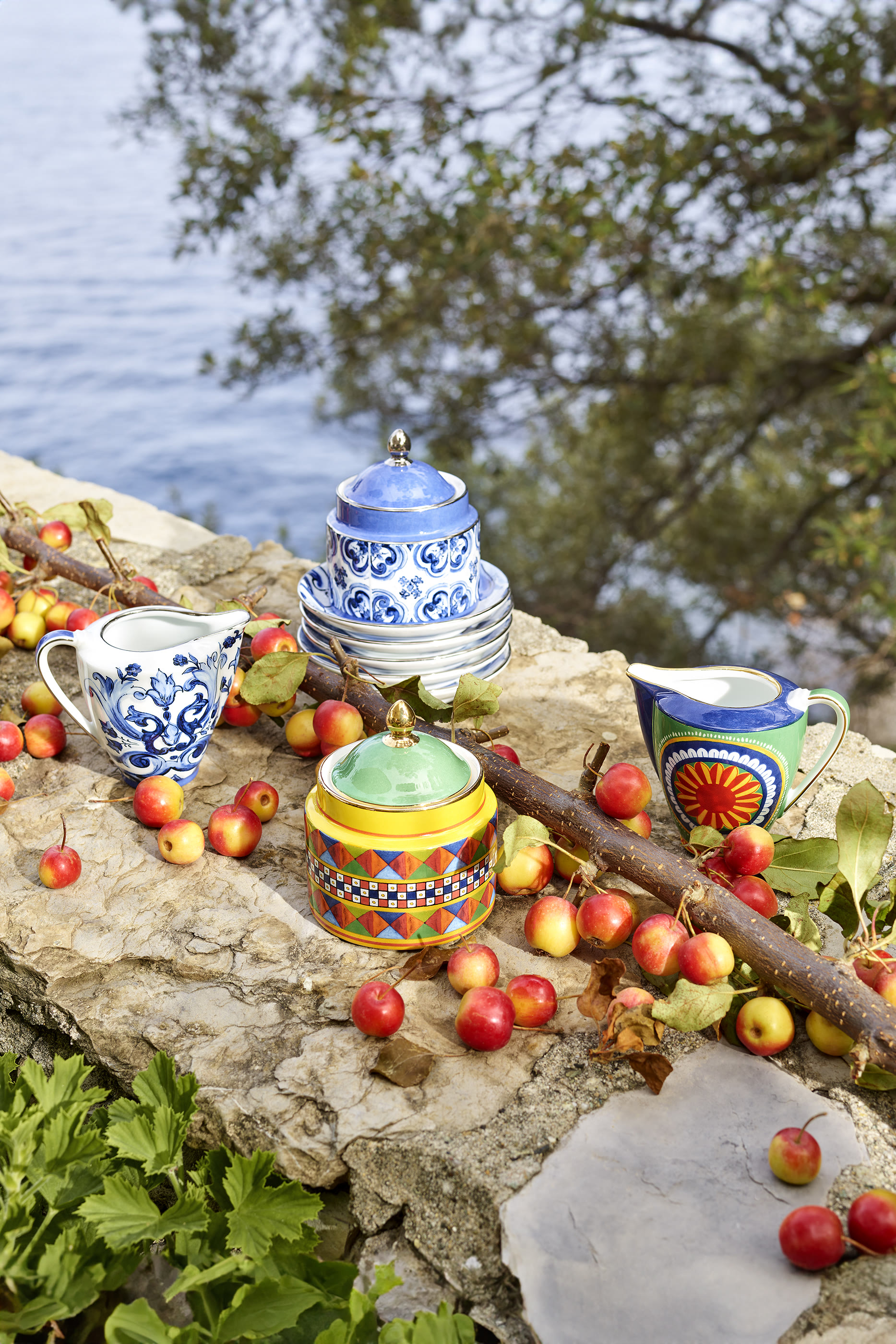 وعاء حليب بلو ميديترانيو