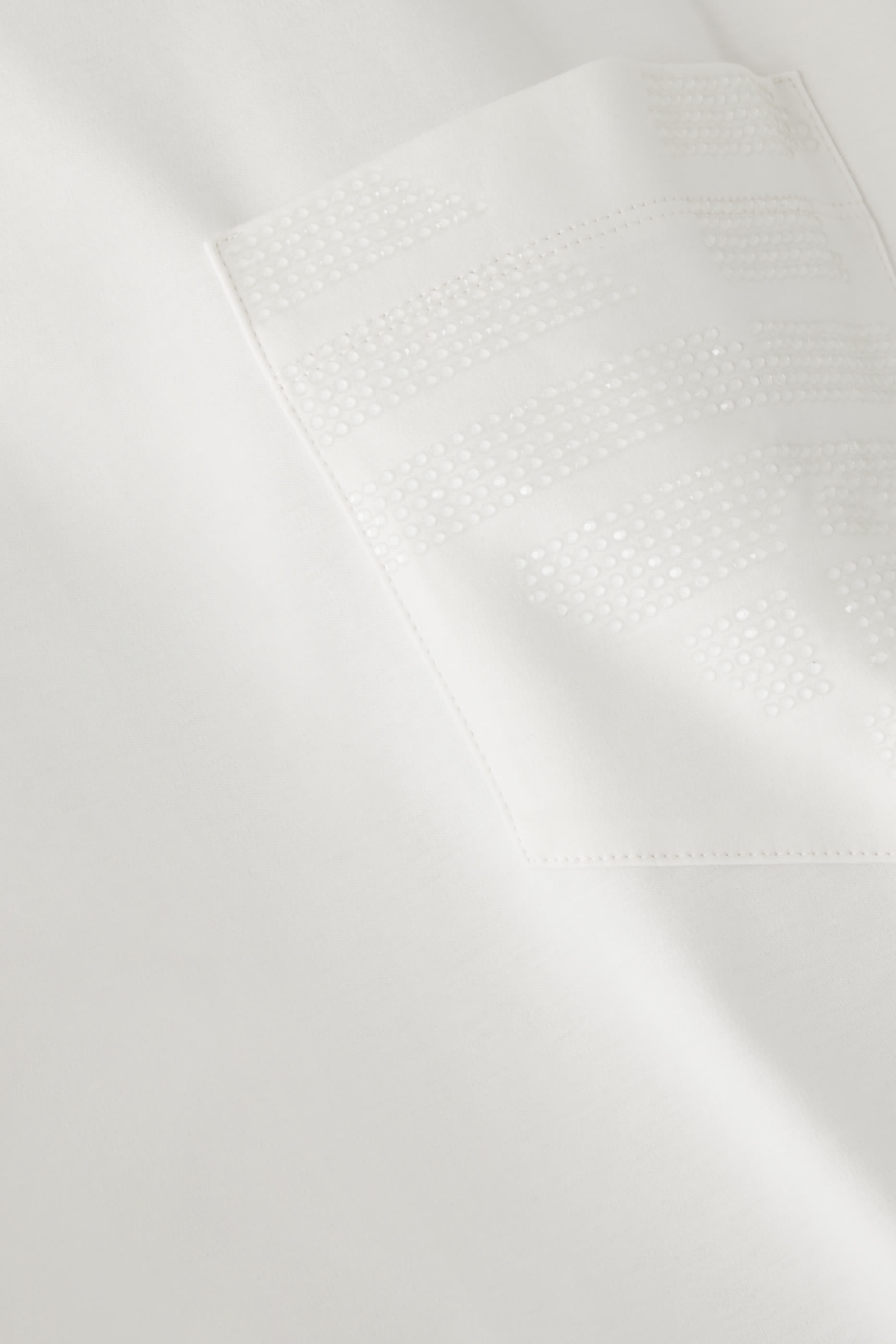 تيشيرت بتطريز شعار النسر قطن جيرسيه