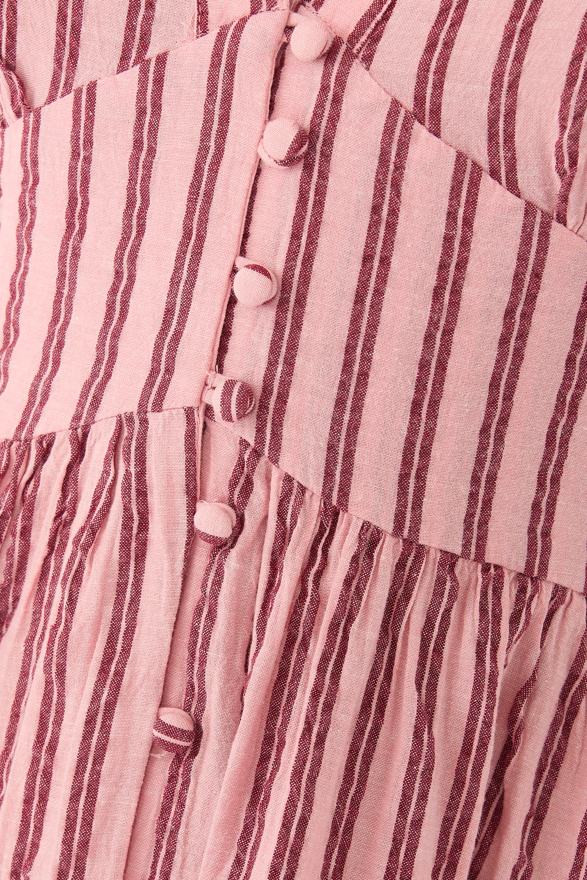 Striped Starlight Midi Dress