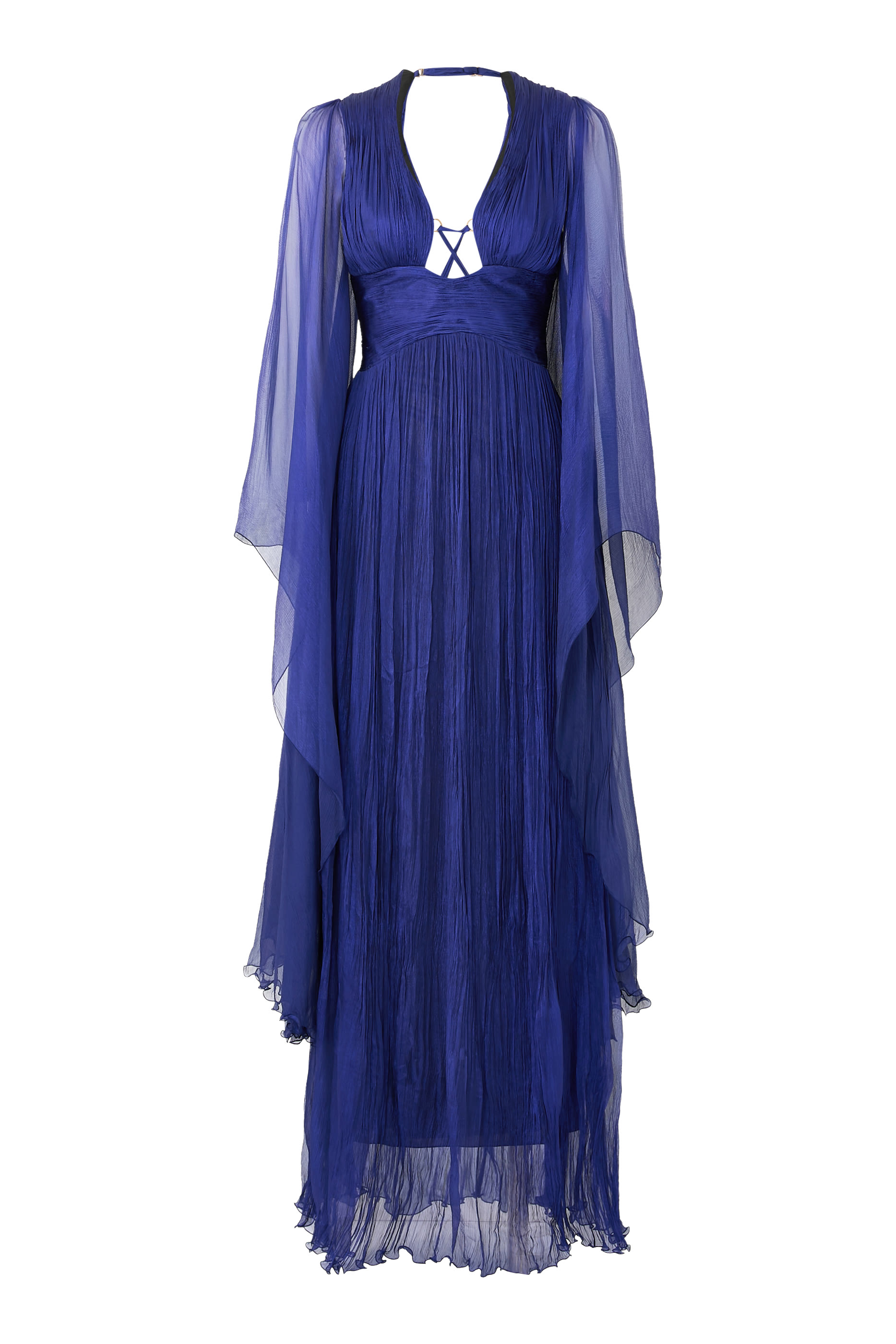 فستان سهرة إيلي بياقة عميقة