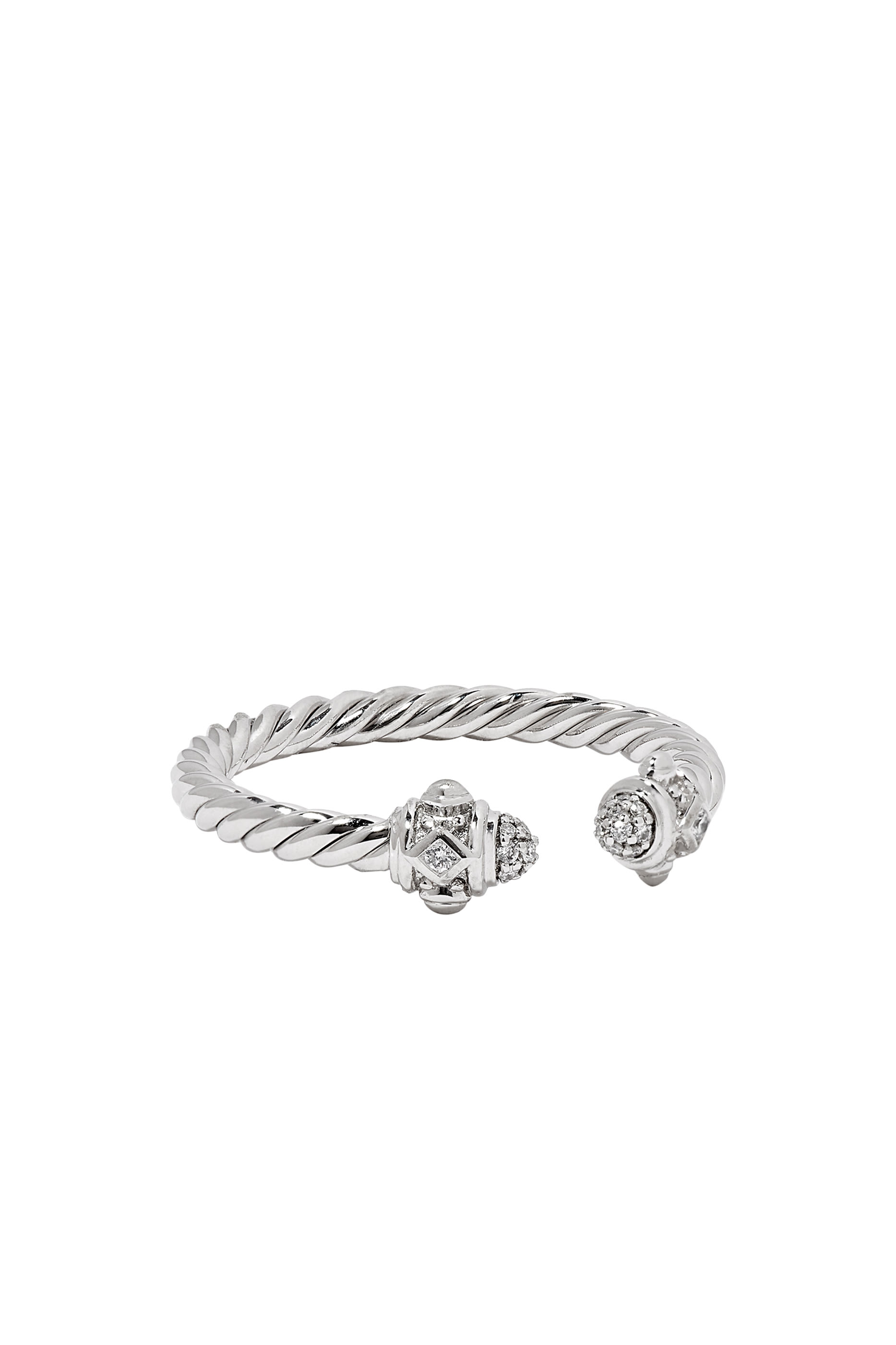 خاتم رينيسانس ذهب أبيض