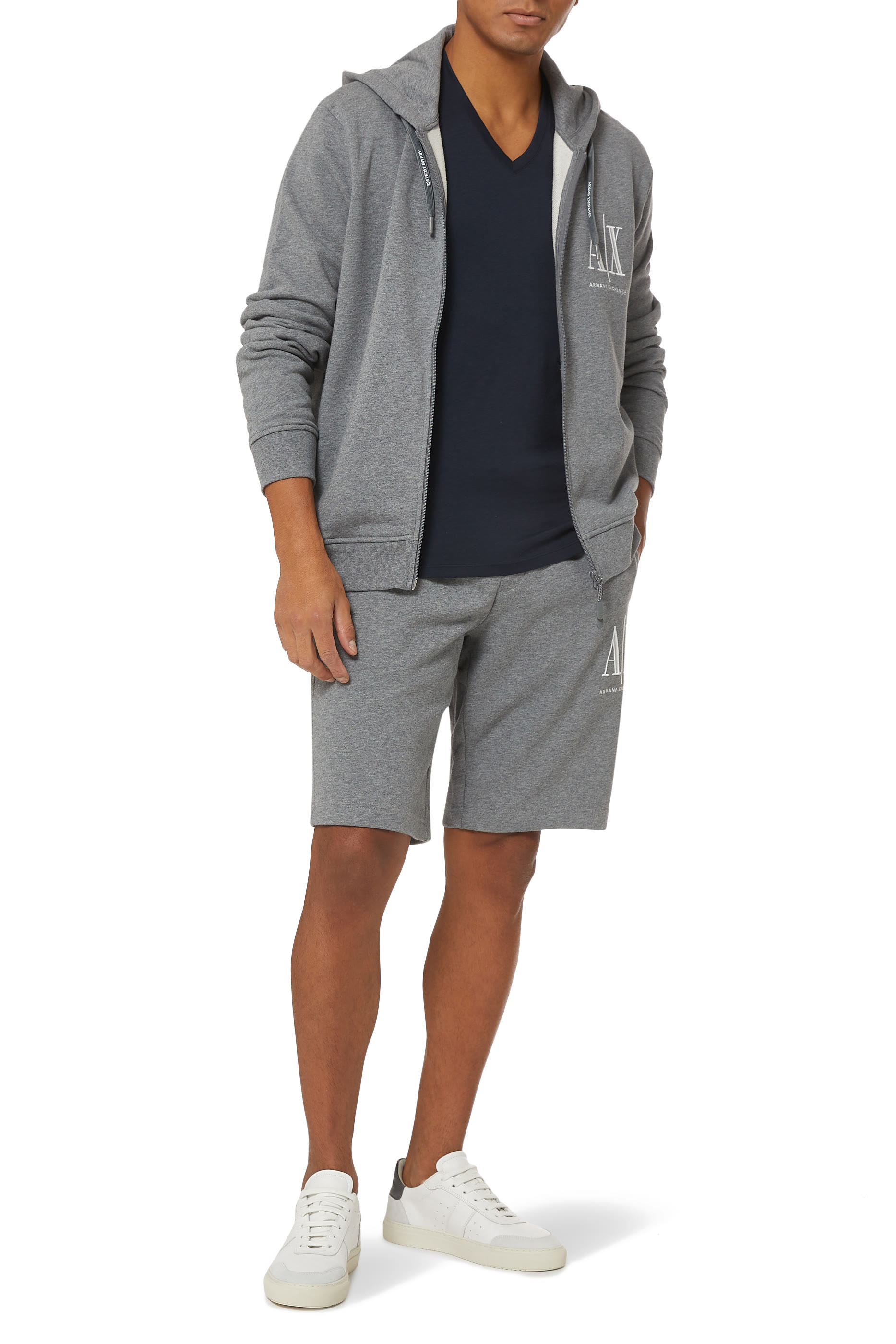 تي شيرت قطن بيما بفتحة رقبة V