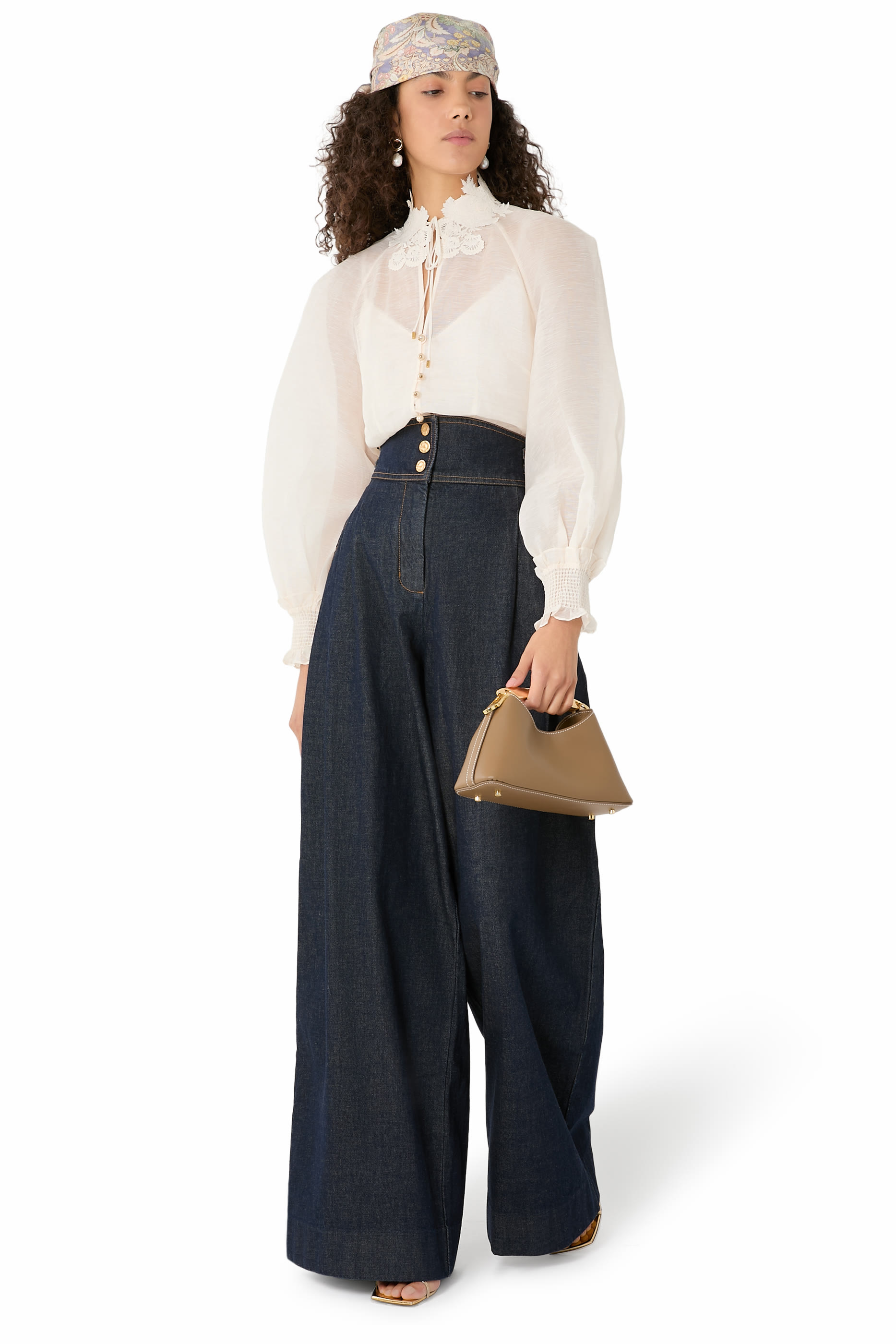 بنطال ريبيليون بقصة ضيقة دنيم