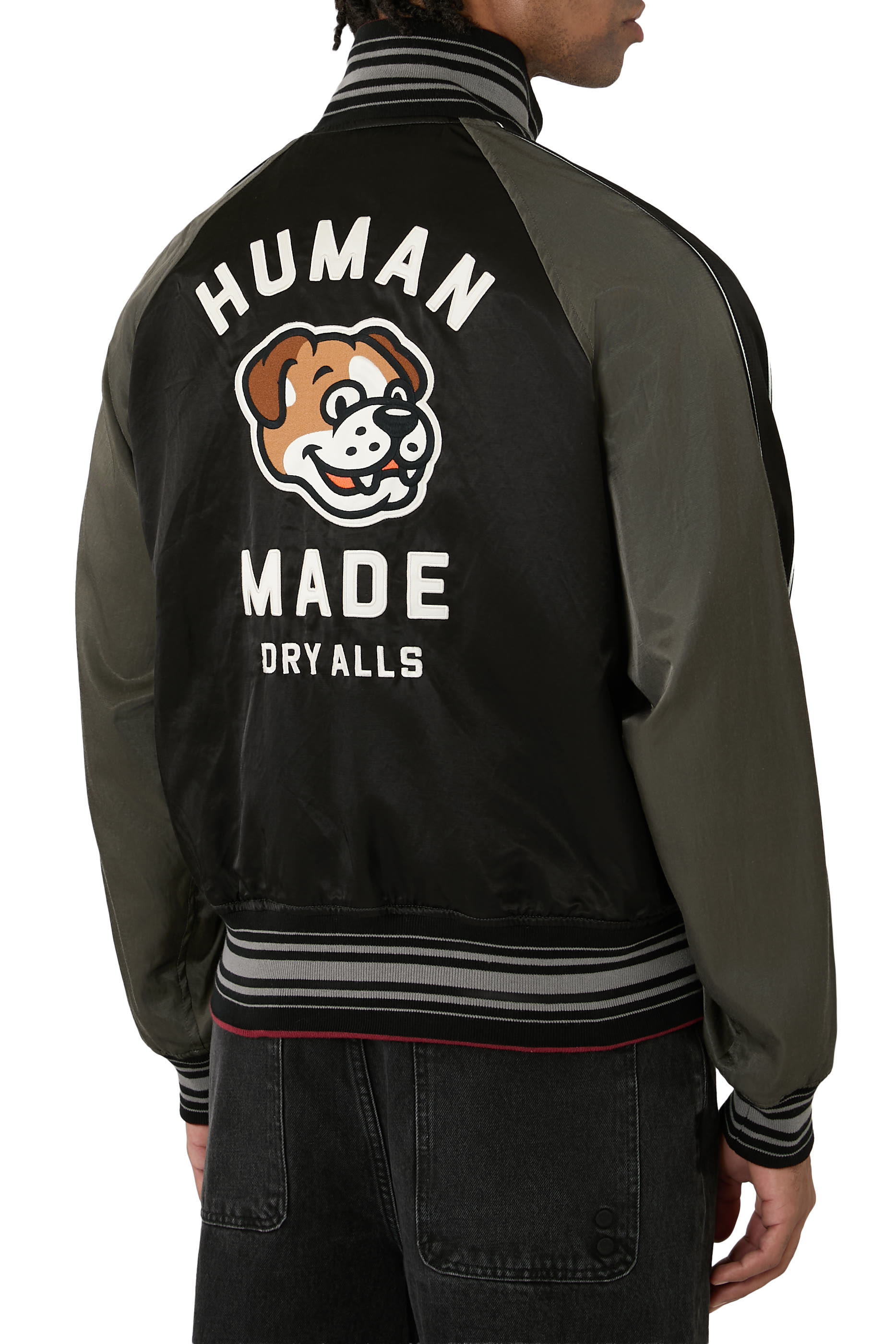 جاكيت بتصميم بوجهين ساتان