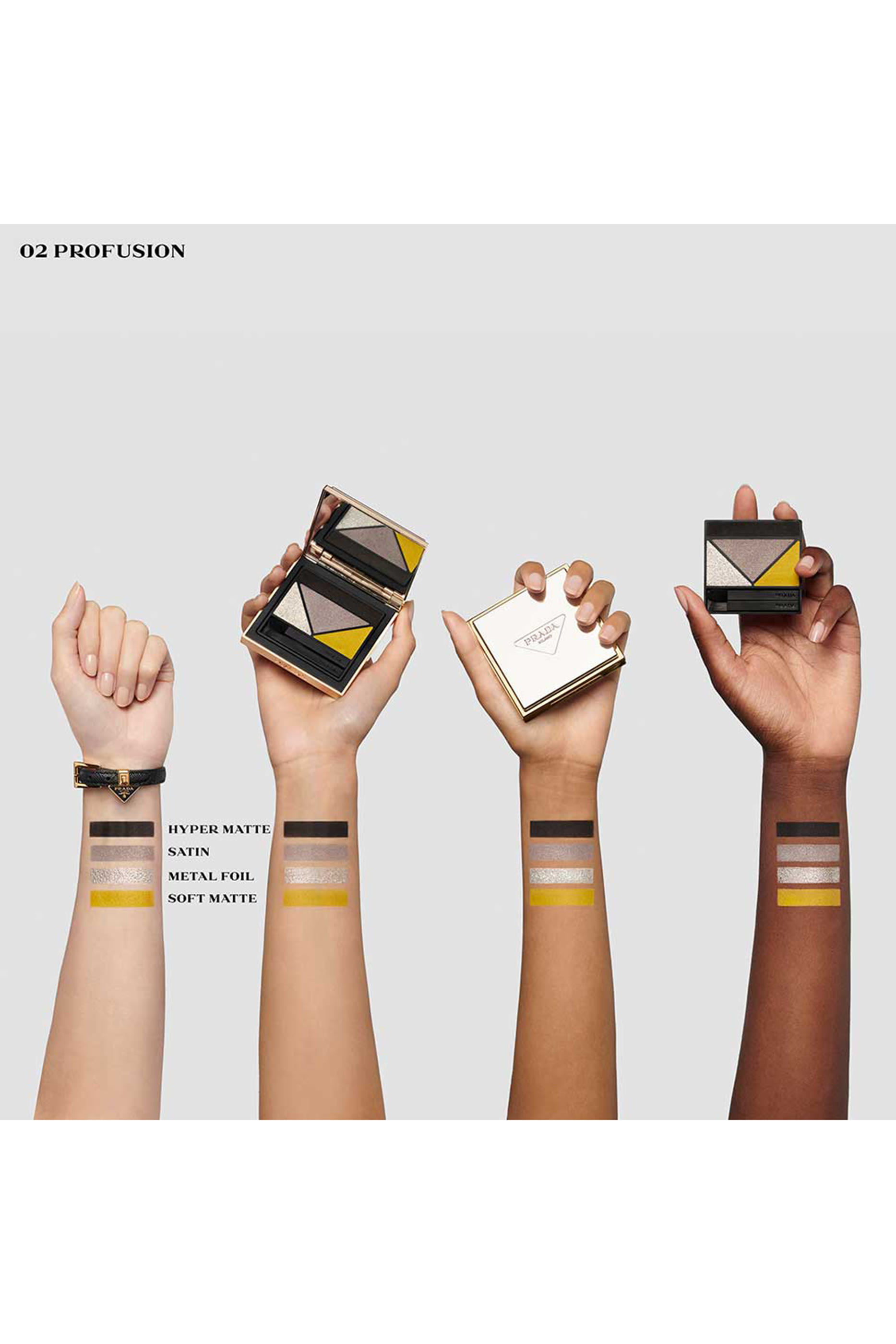 لوحة ظلال عيون دايمنشنز بتأثيرات متعددة تدوم طويلاً