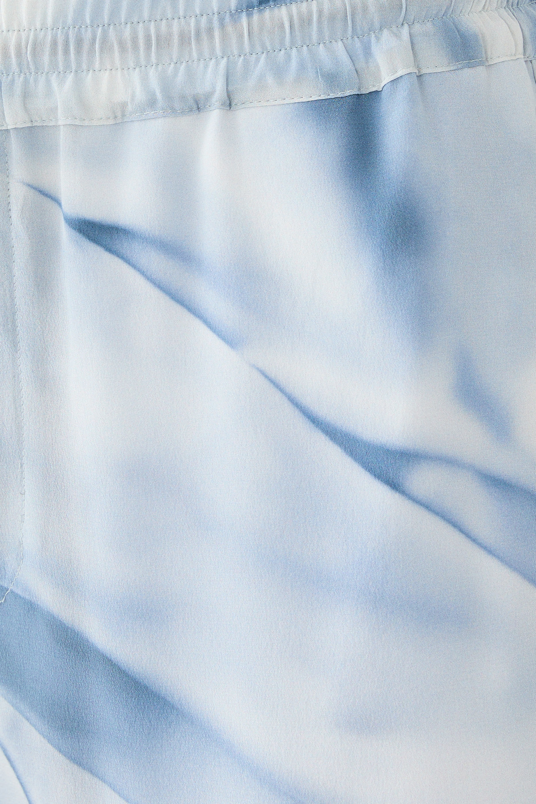 بنطال بيجامة بتفاصيل طيات