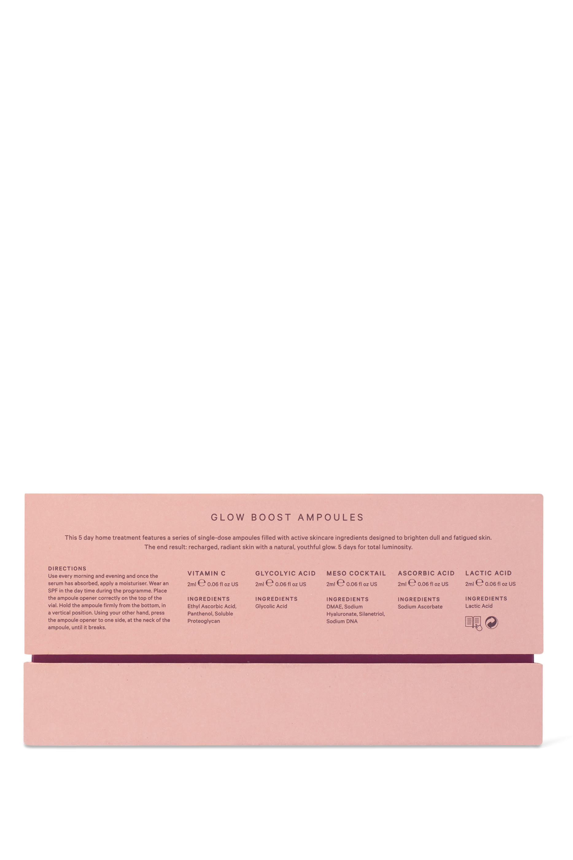 أمبولات لتعزيز نضارة البشرة، 10 &times; 2 ملل