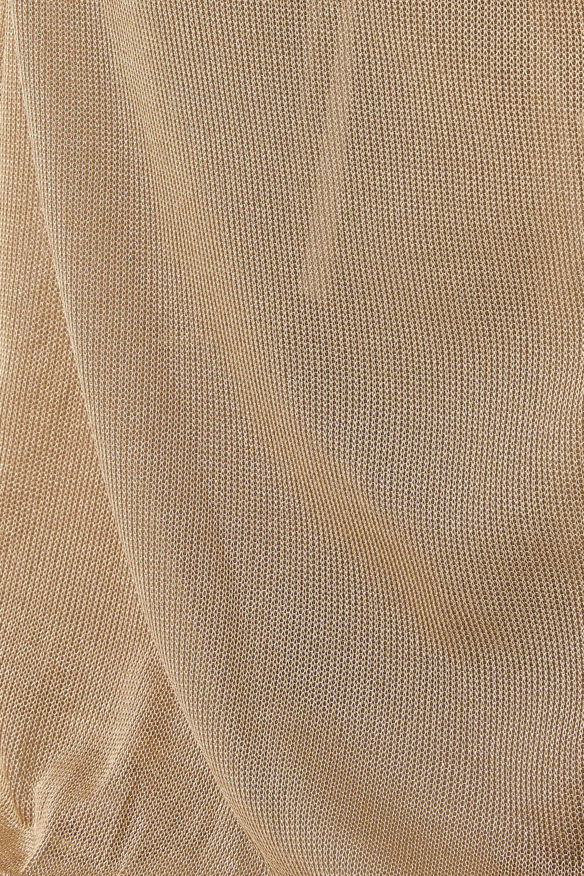 فستان سهرة بلا حمالات نسيج لوركس