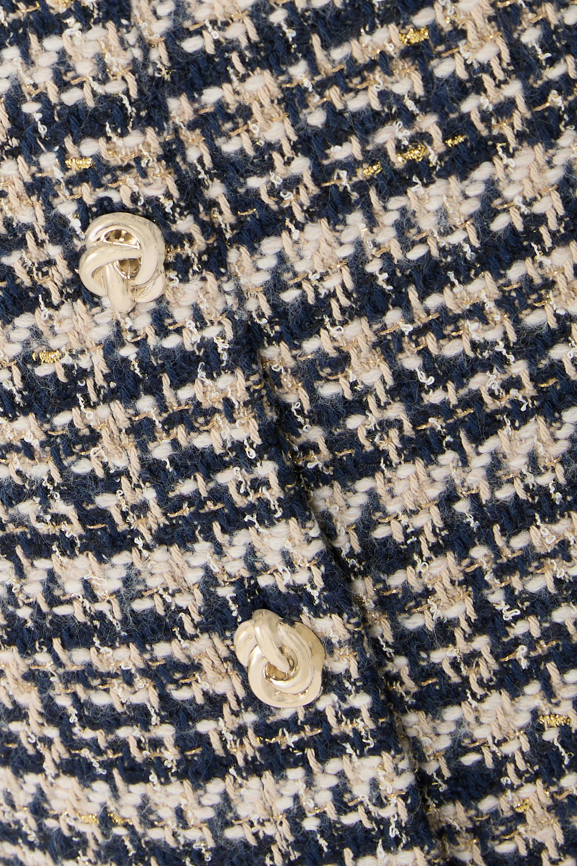 تنورة تاي متوسطة الطول تويد