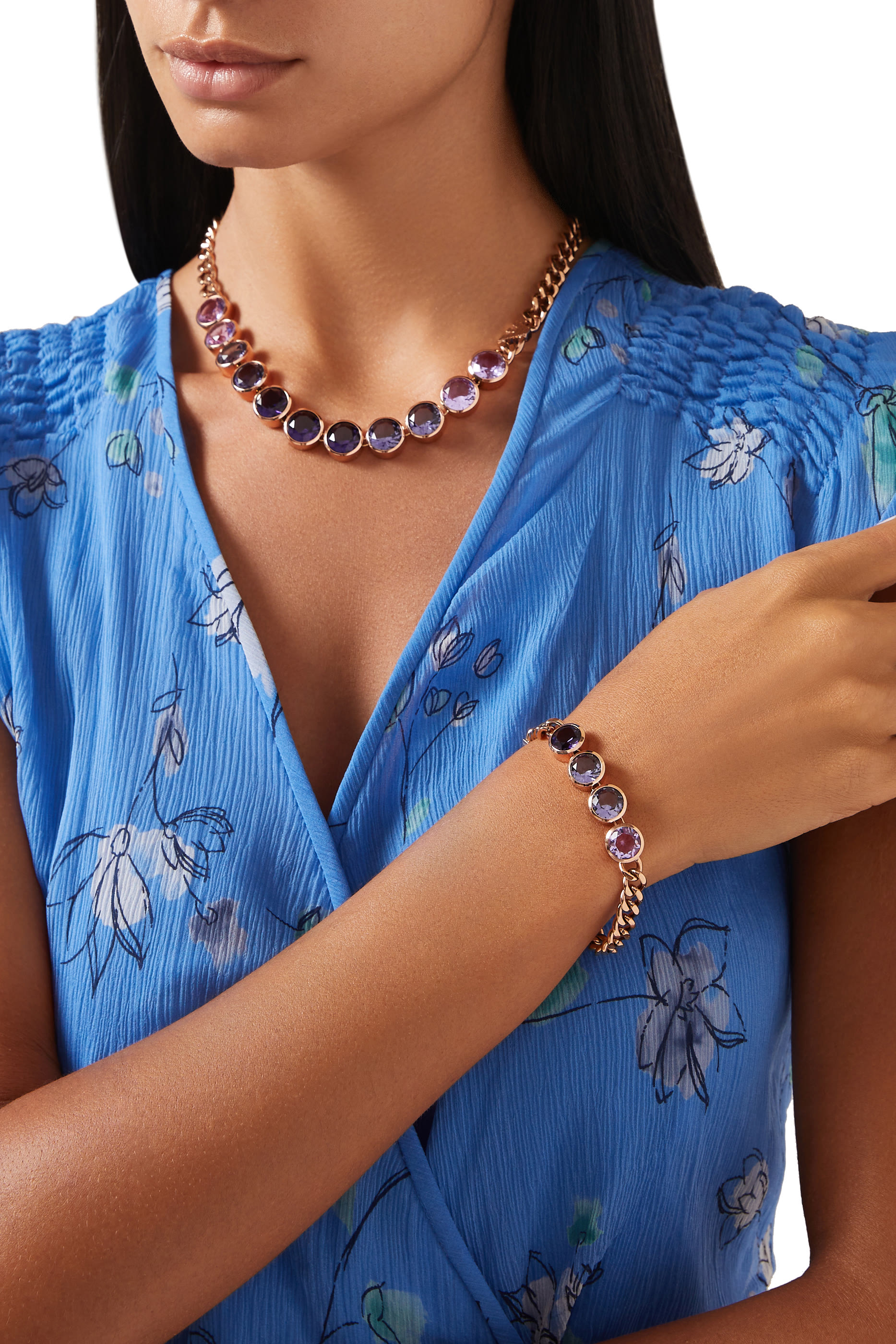 قلادة كومبوننتس بتصميم سلسلة