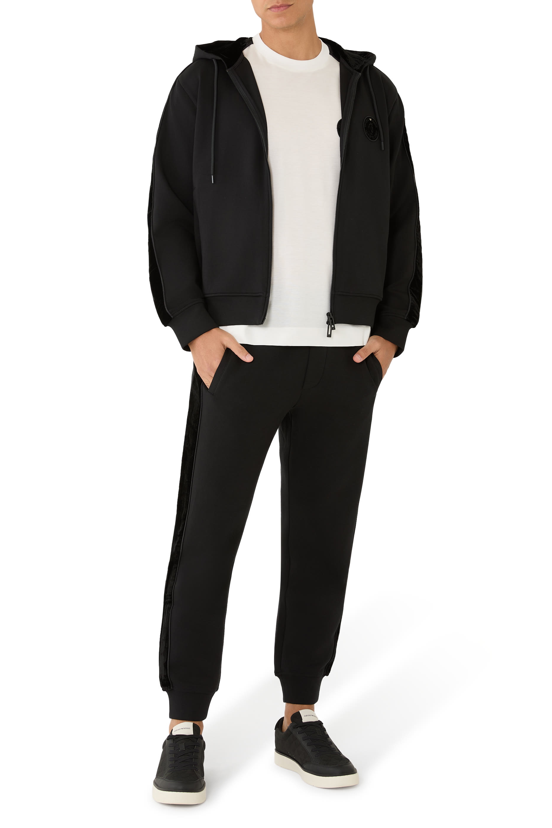 سويت شيرت بغطاء رأس جيرسيه مزدوج بإصدار للسنة الصينية الجديدة