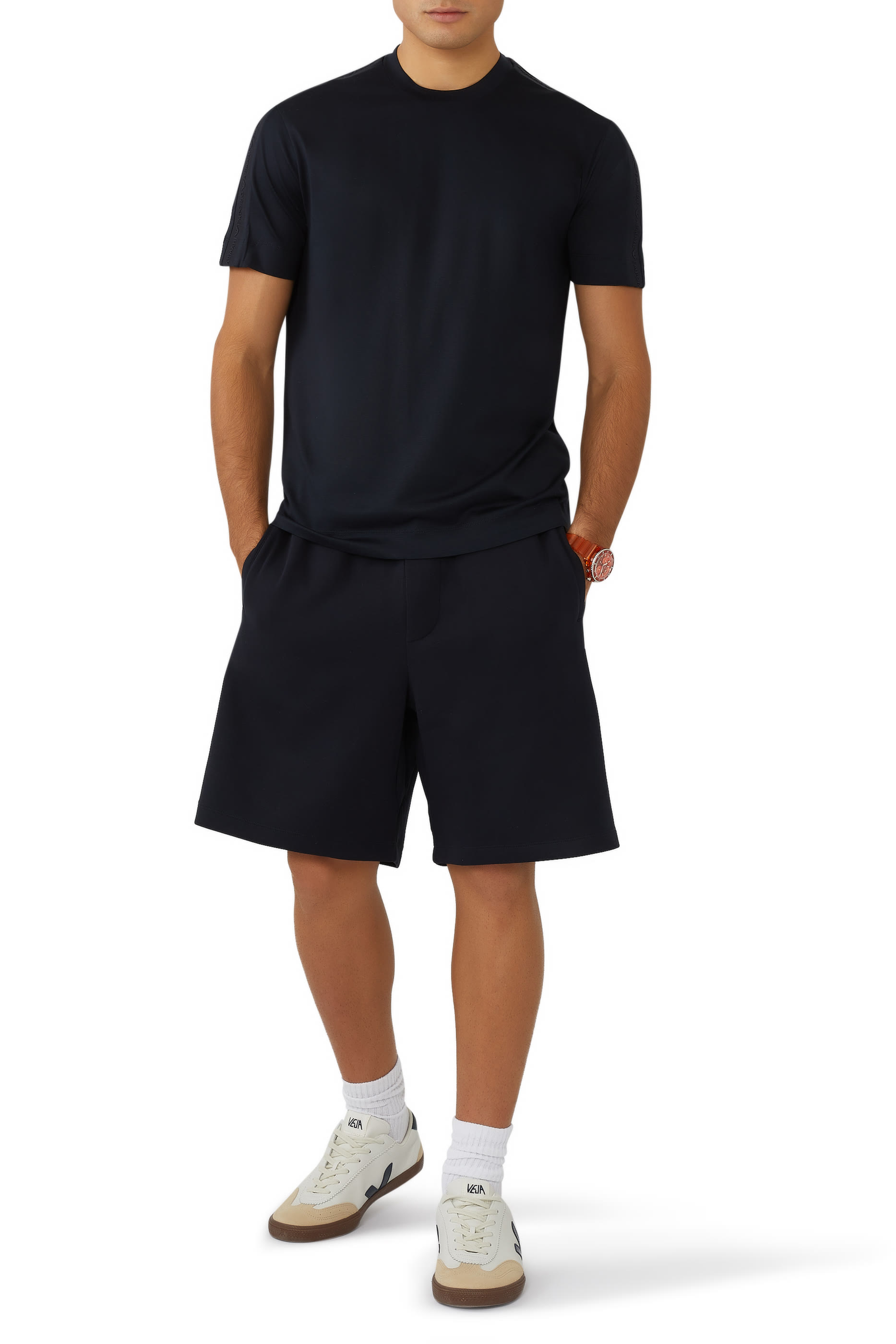 تيشرت قطن بشعار الماركة