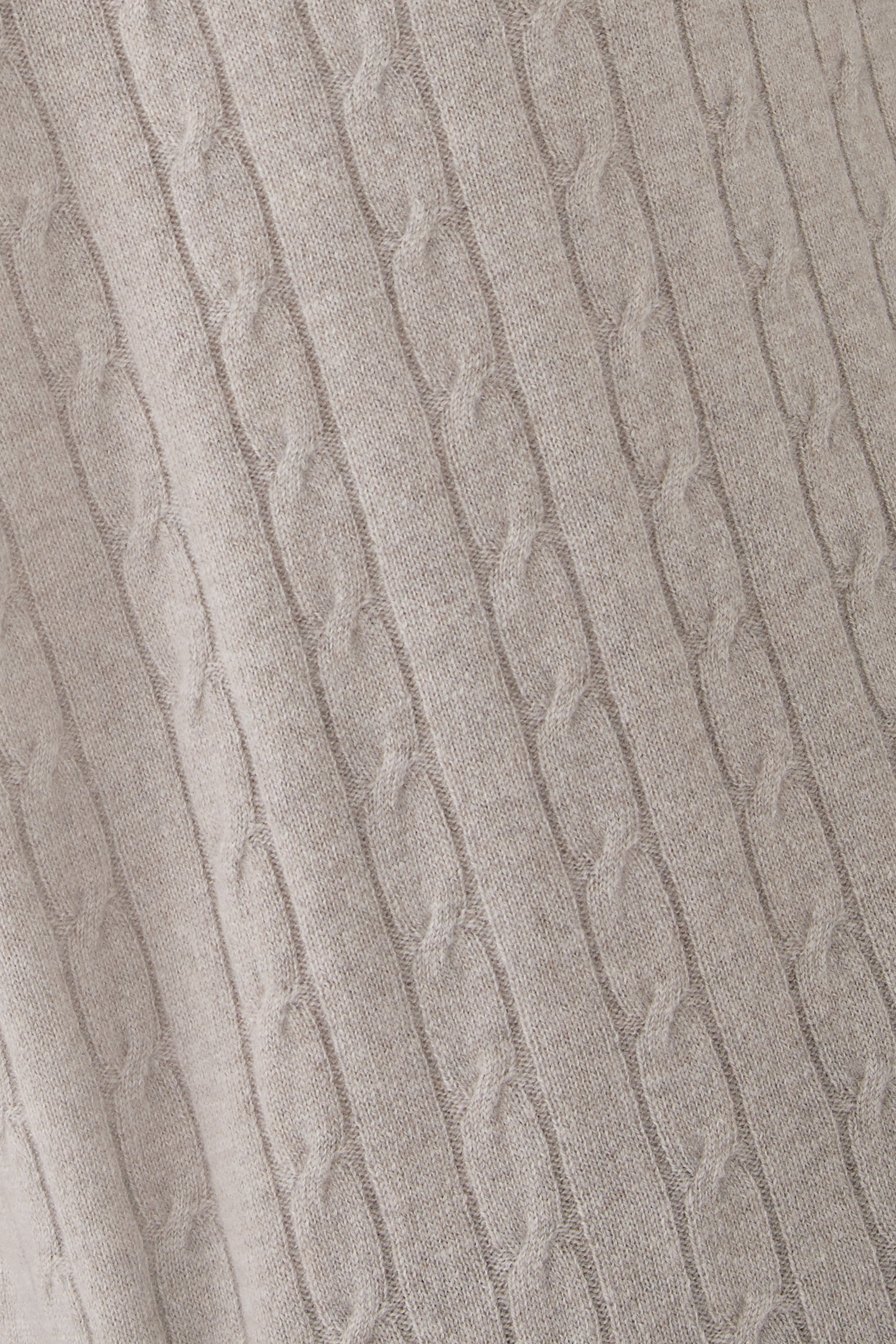 سترة منسوجة بغرزة الضفيرة بسحاب 