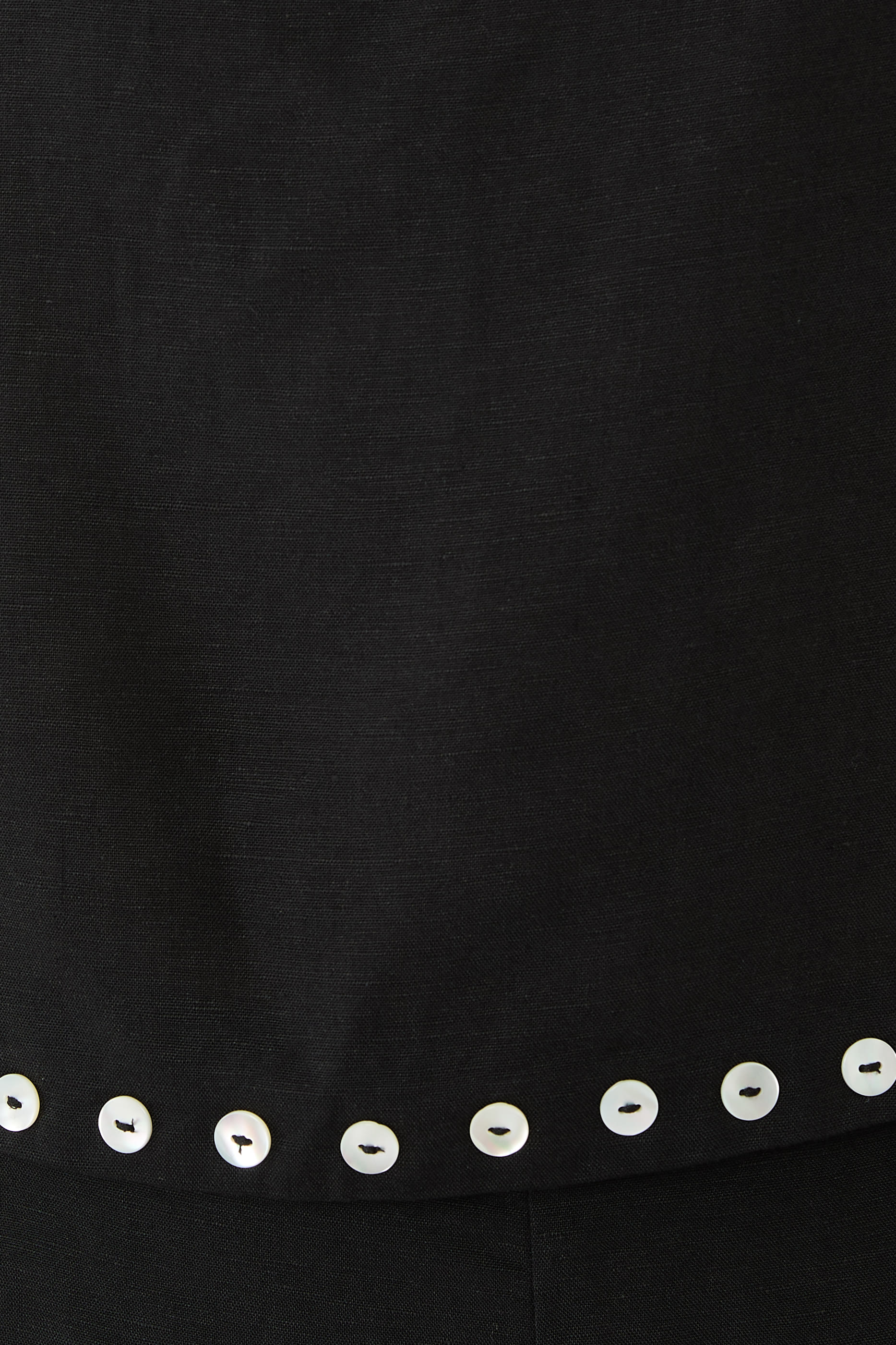 بلوزة كيرا بلا أكمام مزيج كتان