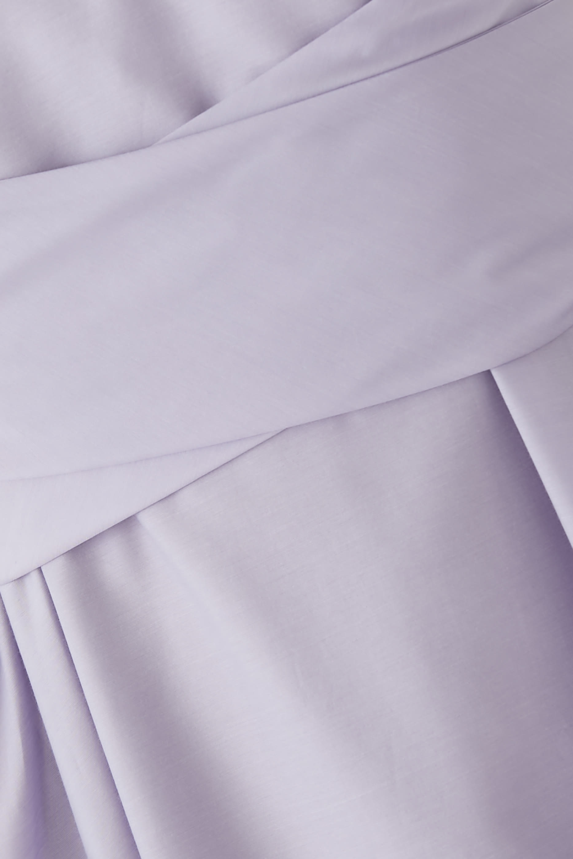 فستان متوسط الطول بخصر بتصميم ملفوف