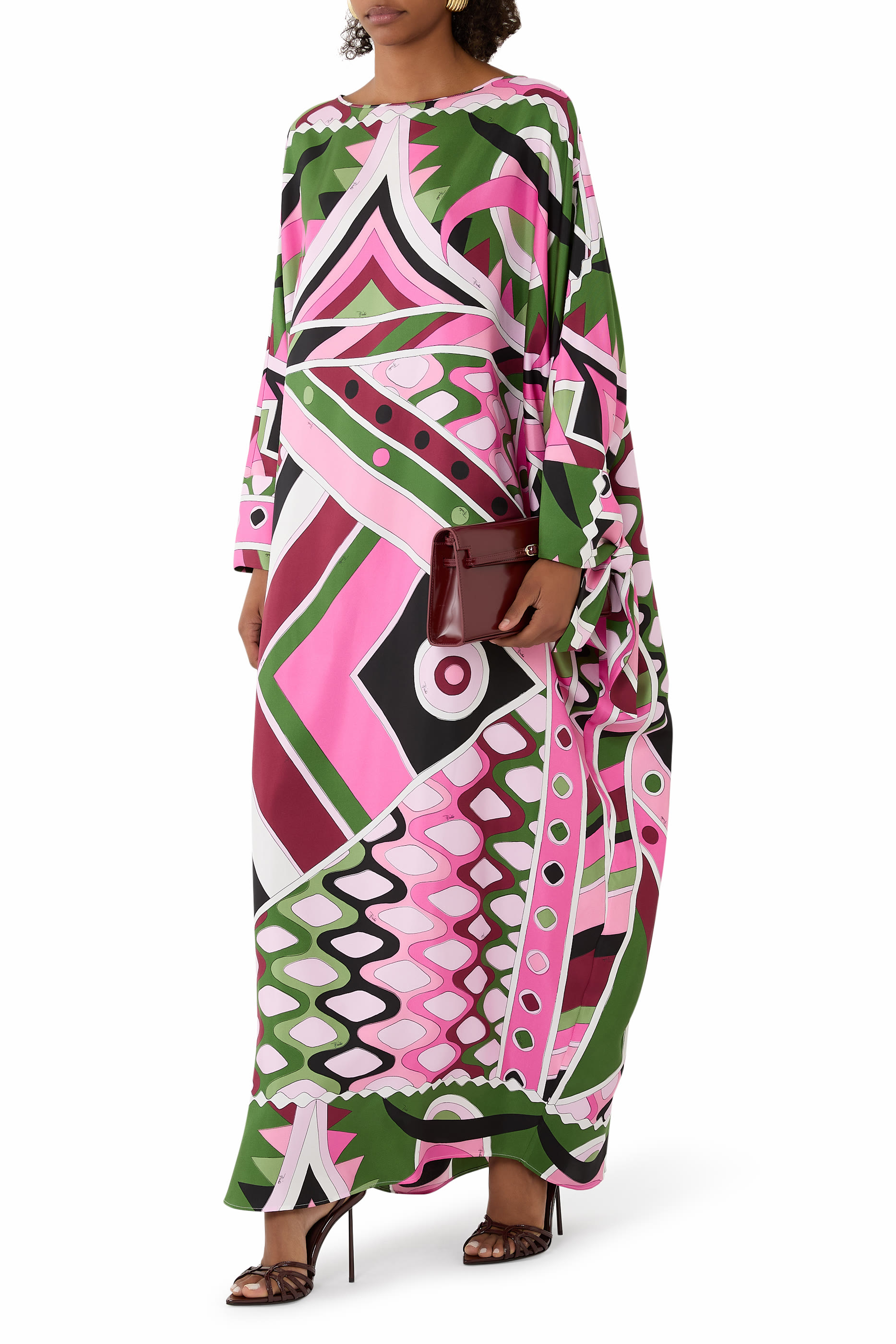 Vivara Capsule Tie-Detail Kaftan