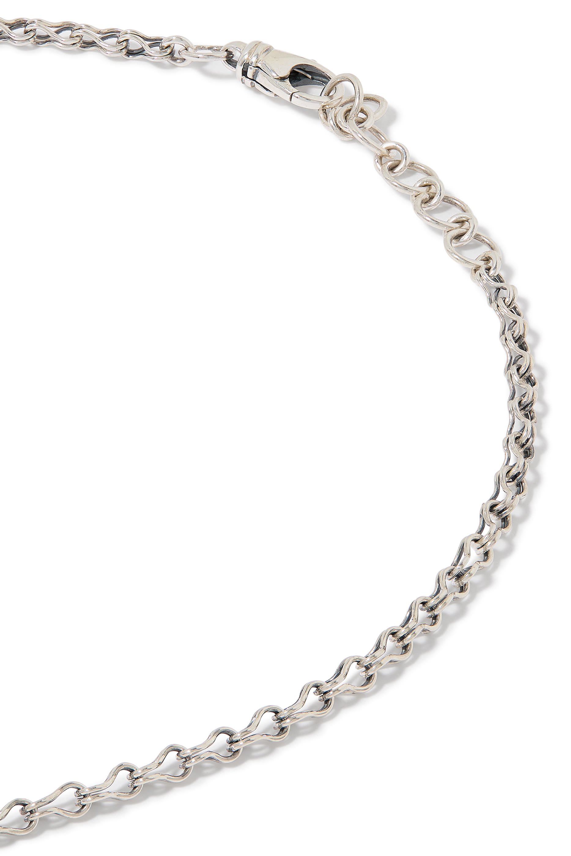 قلادة بعبارة " أنت الحب"، ذهب أصفر عيار 18 وفضة إسترلينية