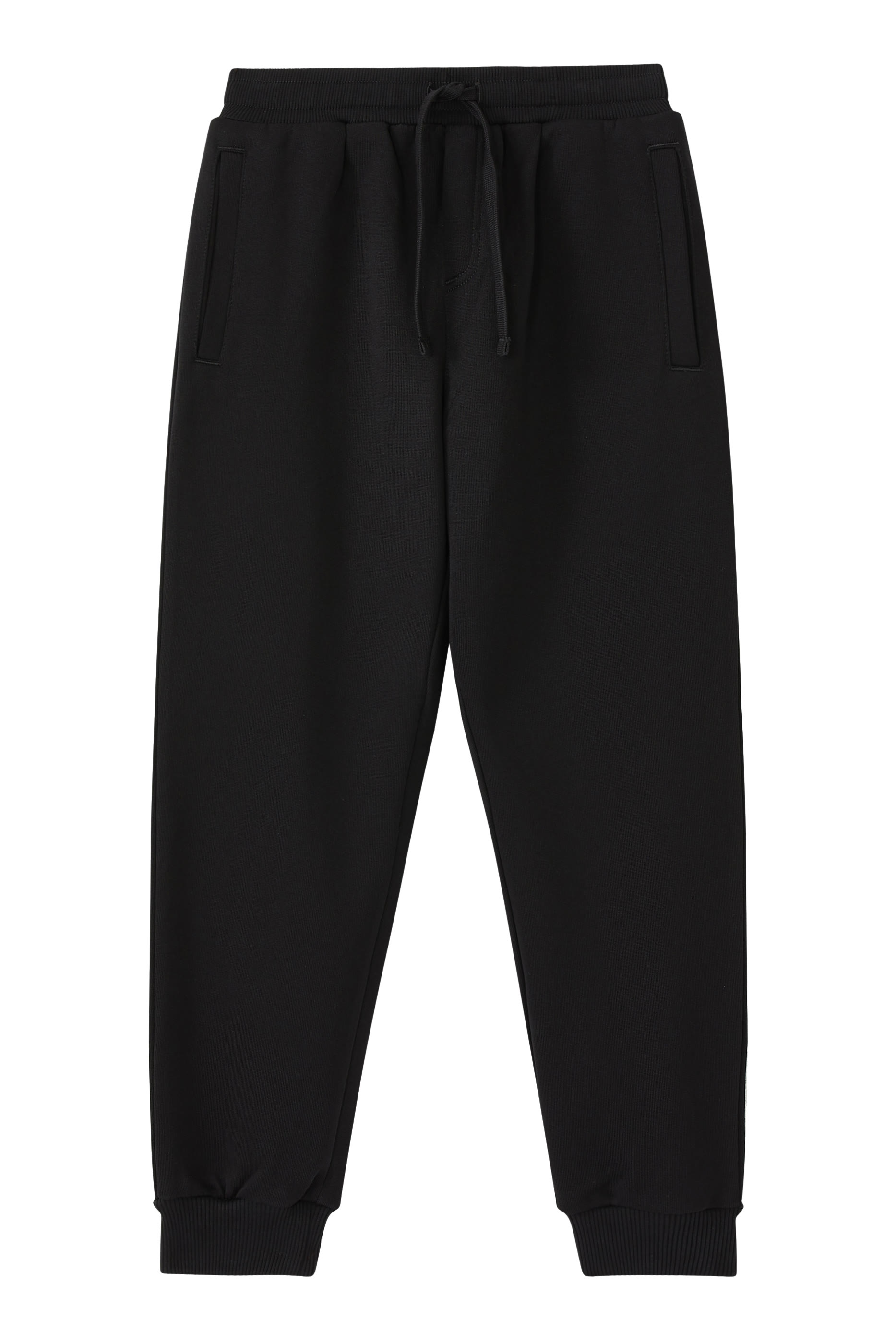 بنطال رياضي قطن للأطفال بحلية بشعار الماركة