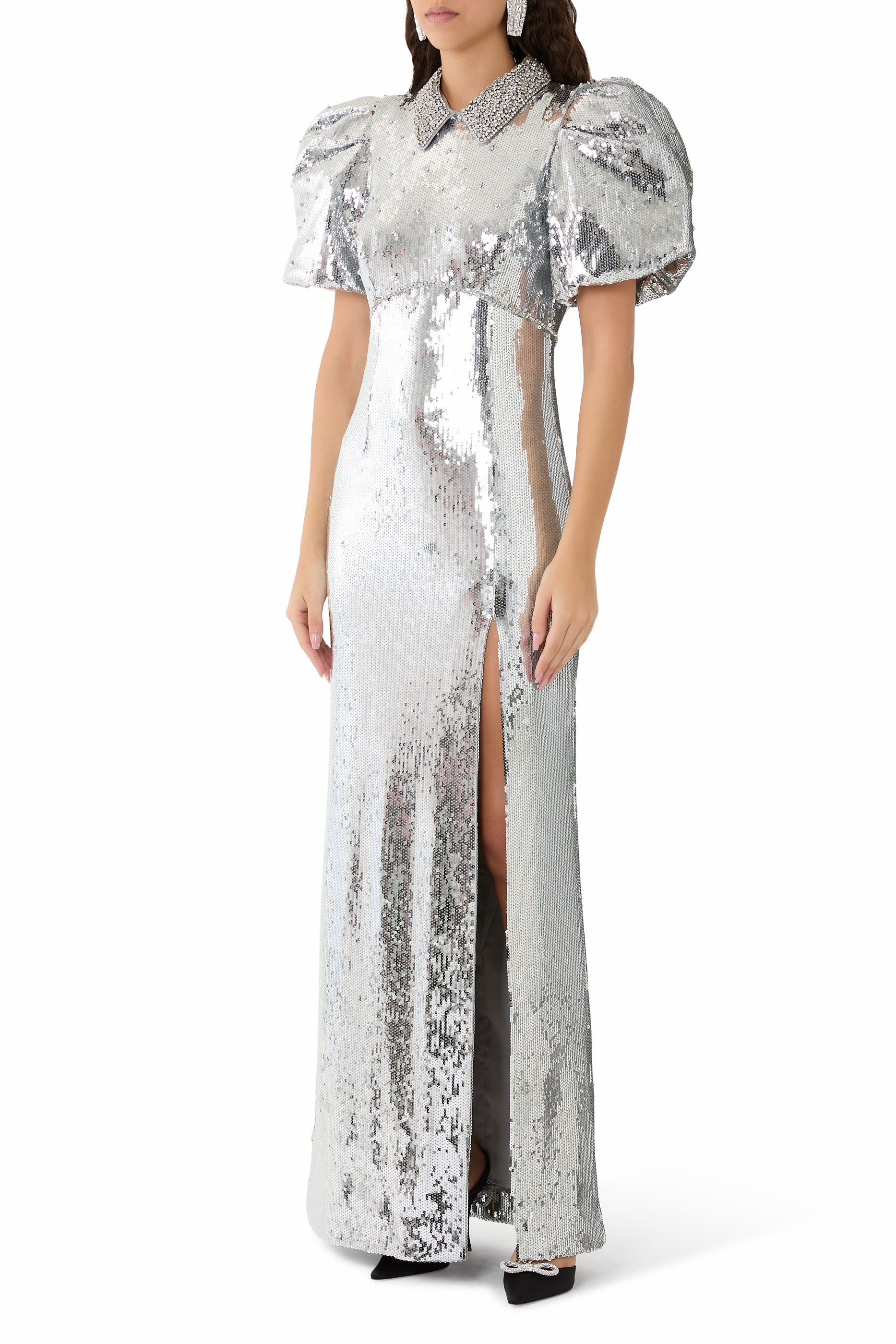 Olympia Short Sleeve Gown