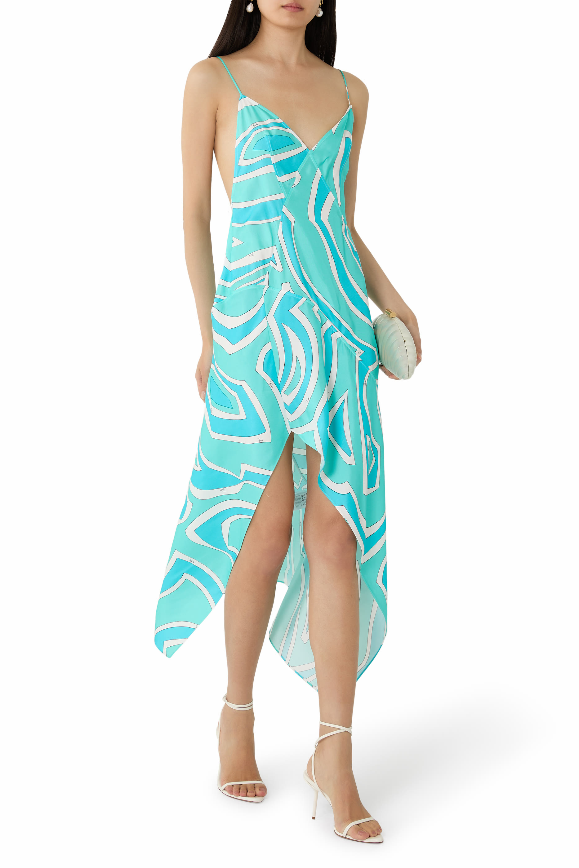 فستان أبيتو حرير تويل