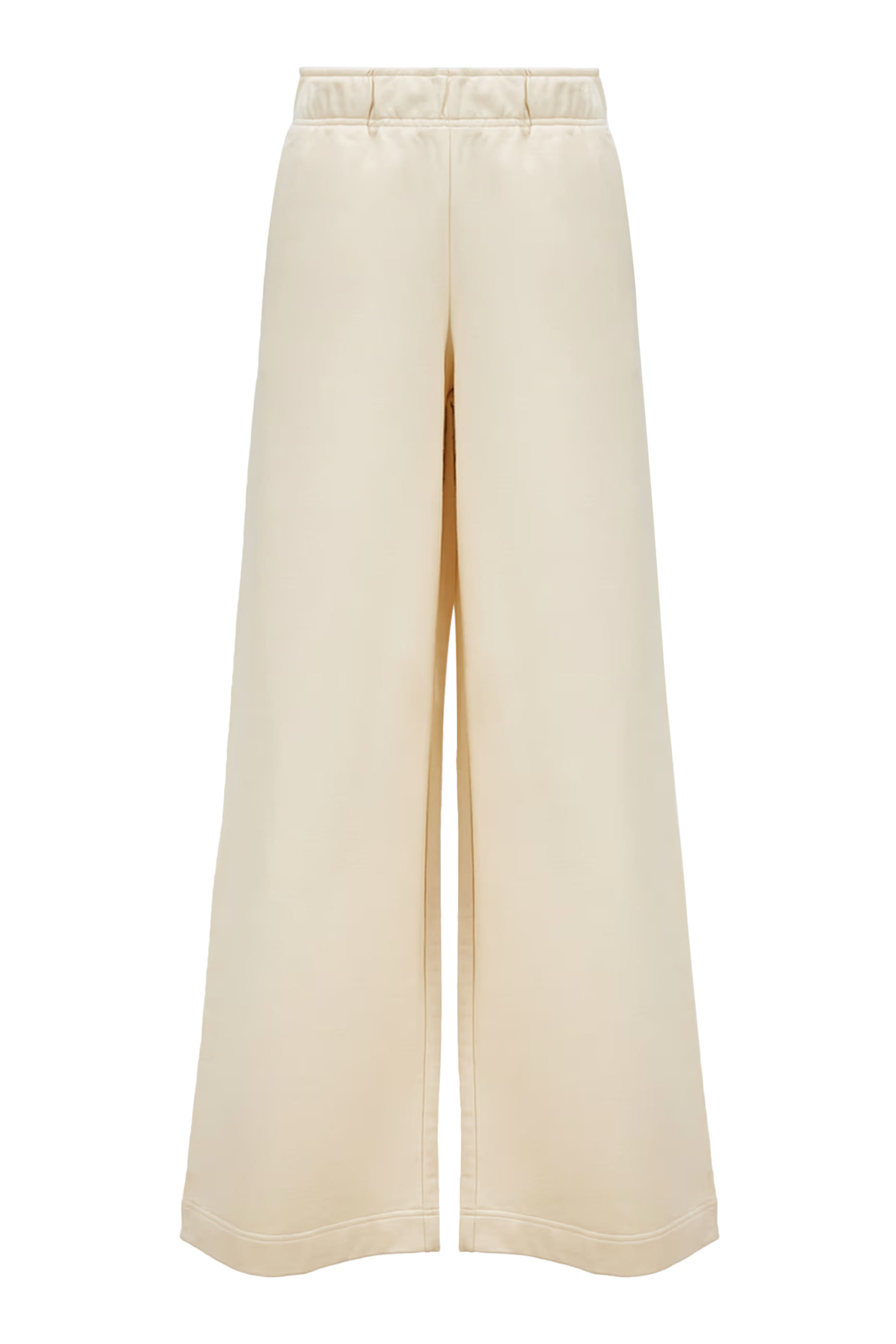 بنطال رياضي بقصة ساق واسعة قطن