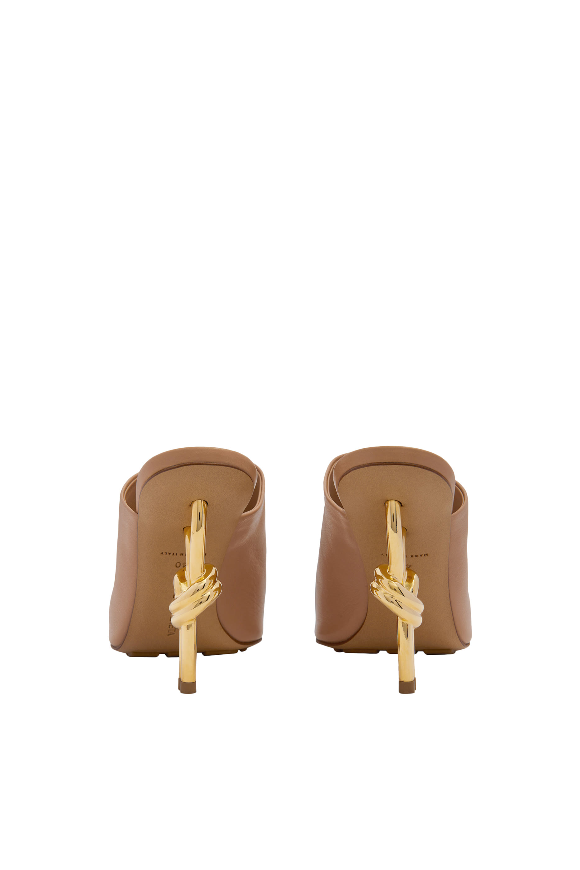 حذاء مفتوح من الخلف 90 مزين بعقدة 